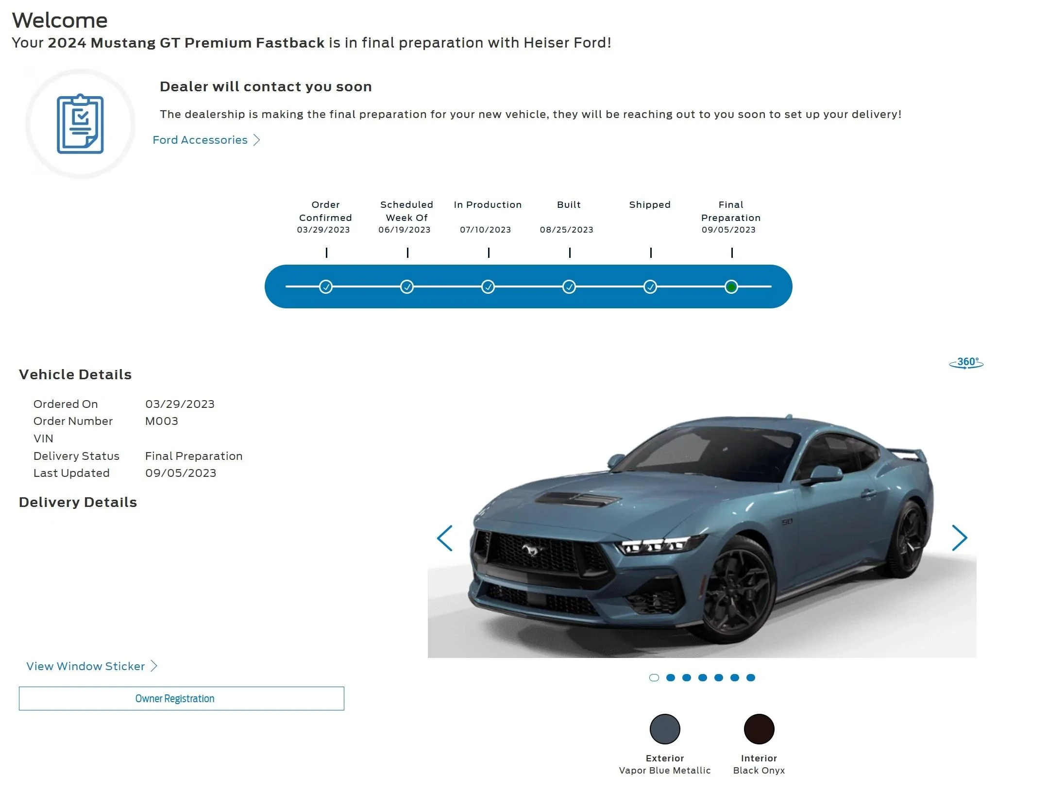S650 Mustang BUILT & SHIPPED !! Tracker update 2023: What's your status? carssss