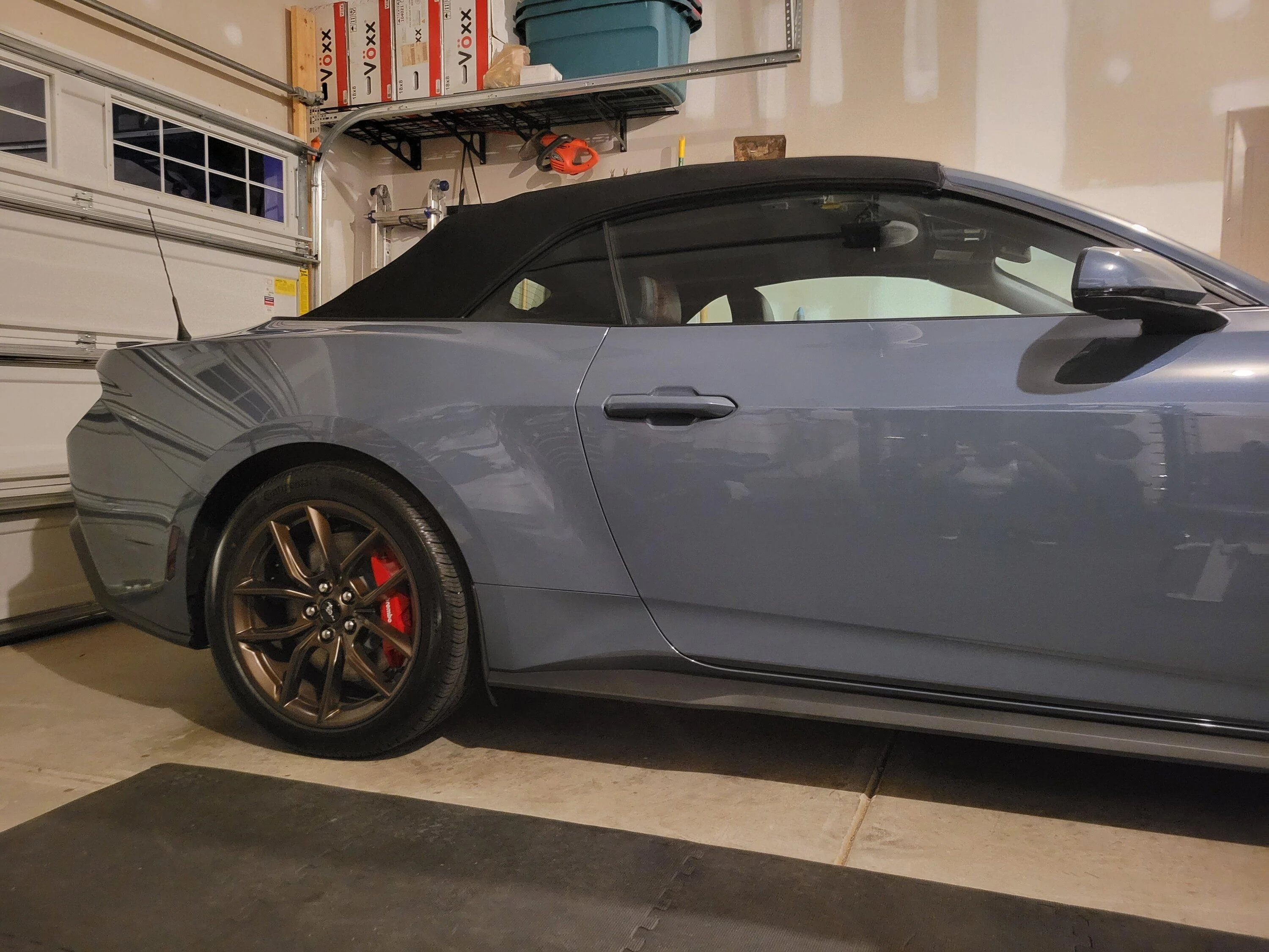 S650 Mustang ItsRoyo's vapor blue GT conv 20230905_201717