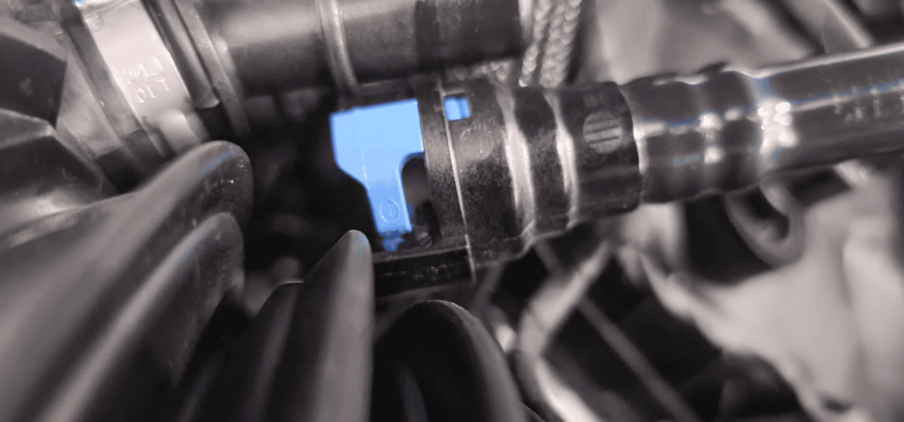 S650 Mustang DIY: how to remove hydrocarbon filters from 2024 Mustang GT / Dark Horse 1694144338389