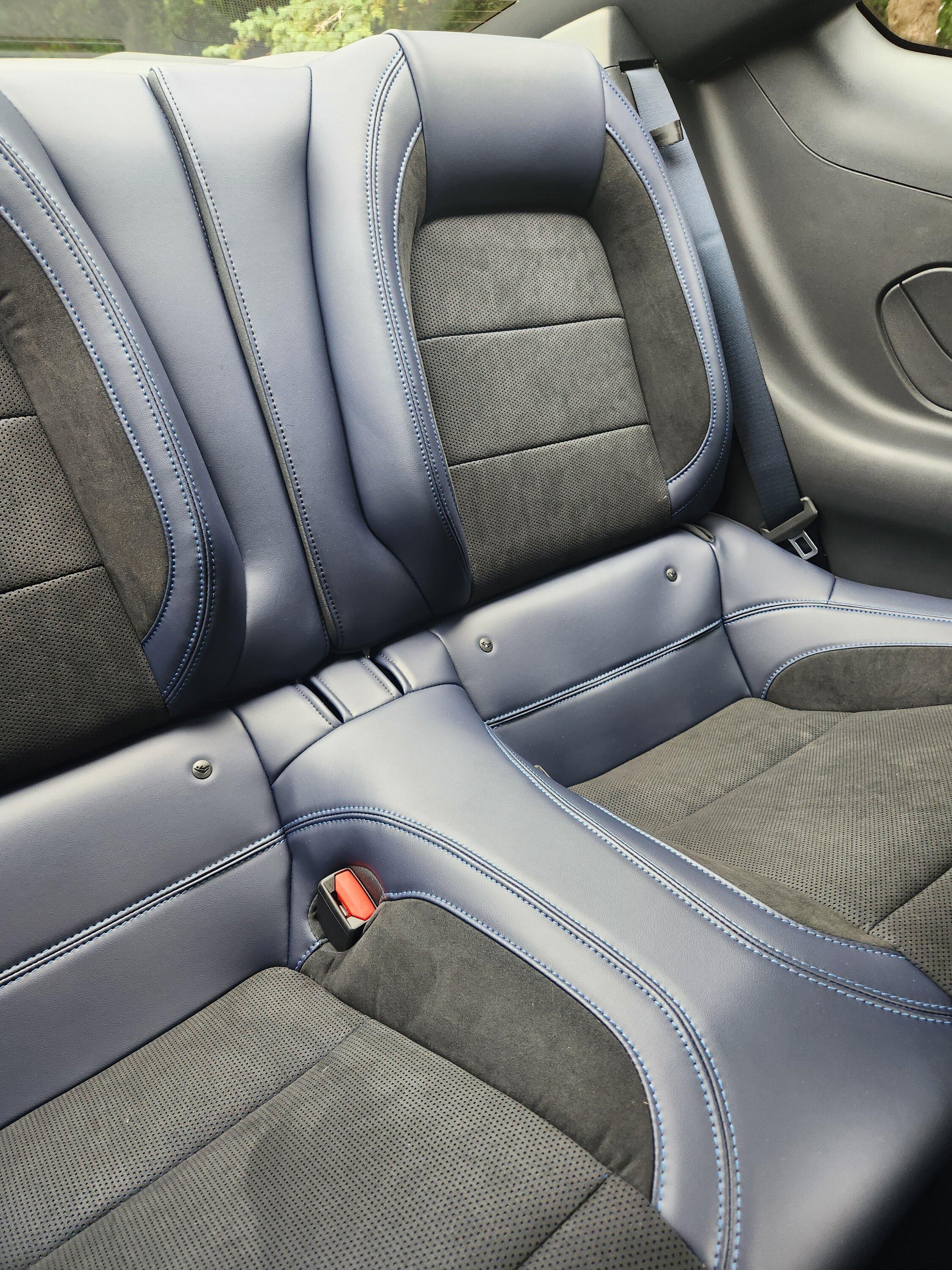 S650 Mustang Delivery Pics & Video: Pyroguy's Blue Ember Dark Horse, HP 20230910_115555