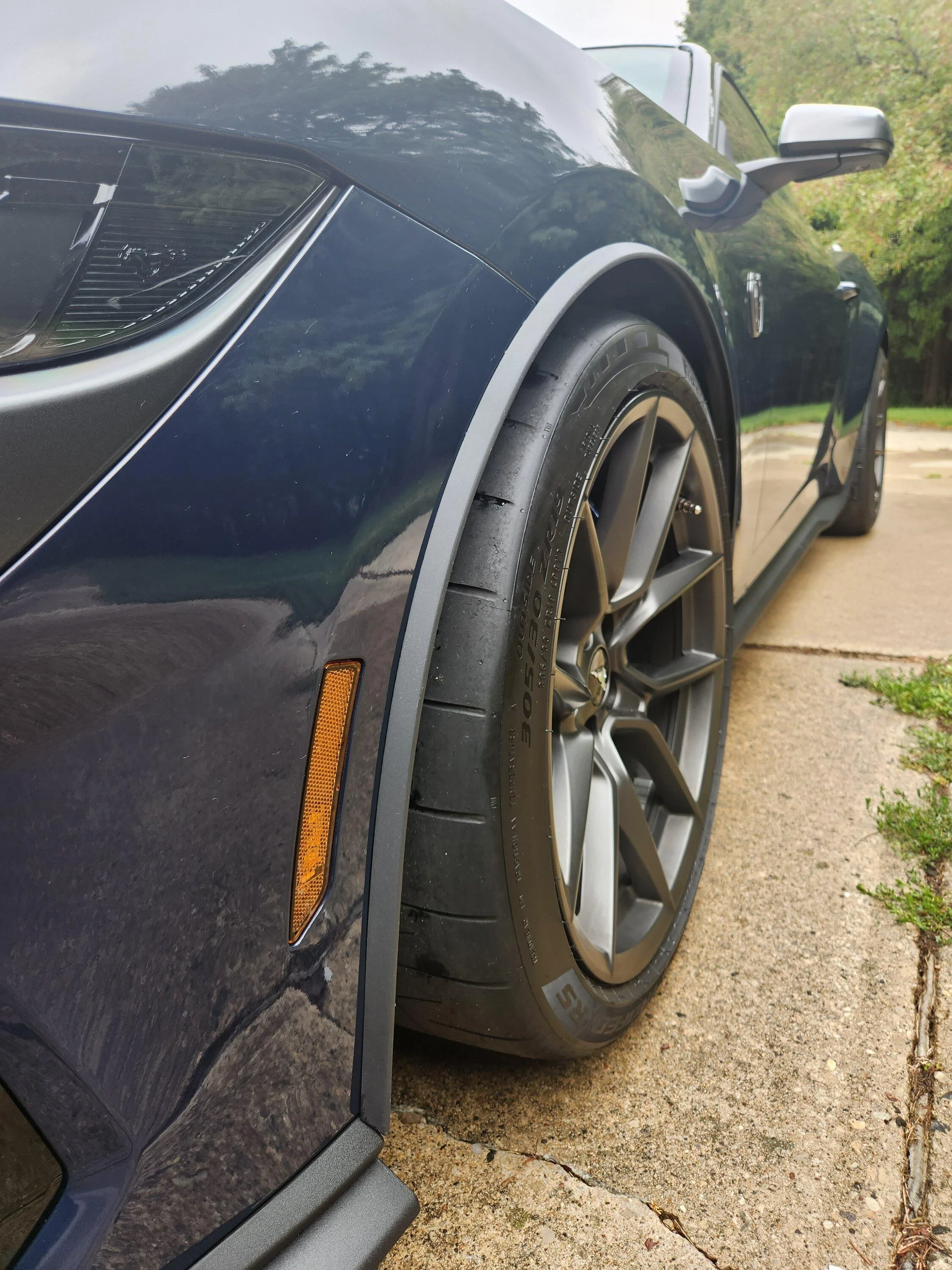 S650 Mustang Delivery Pics & Video: Pyroguy's Blue Ember Dark Horse, HP 20230910_115653