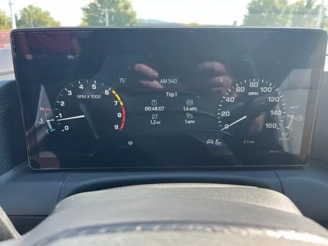 S650 Mustang Factory Orders Odometer Reading odometer