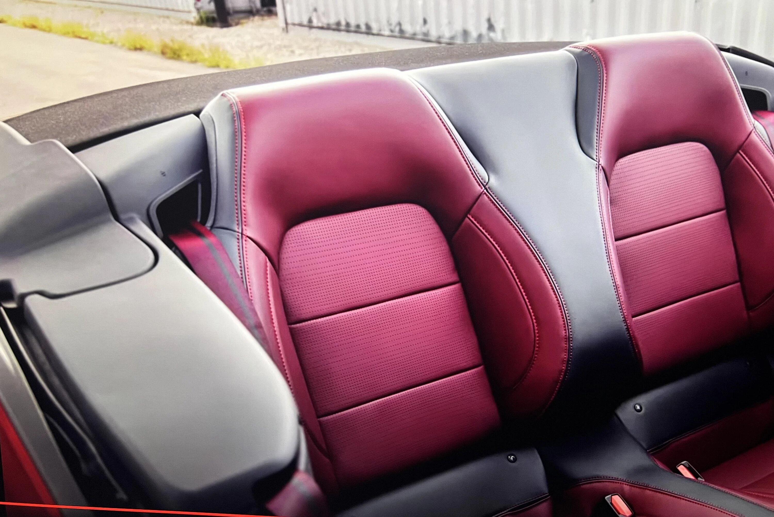 S650 Mustang Convertible Boot Side Plastic Cover Panels IMG_1744