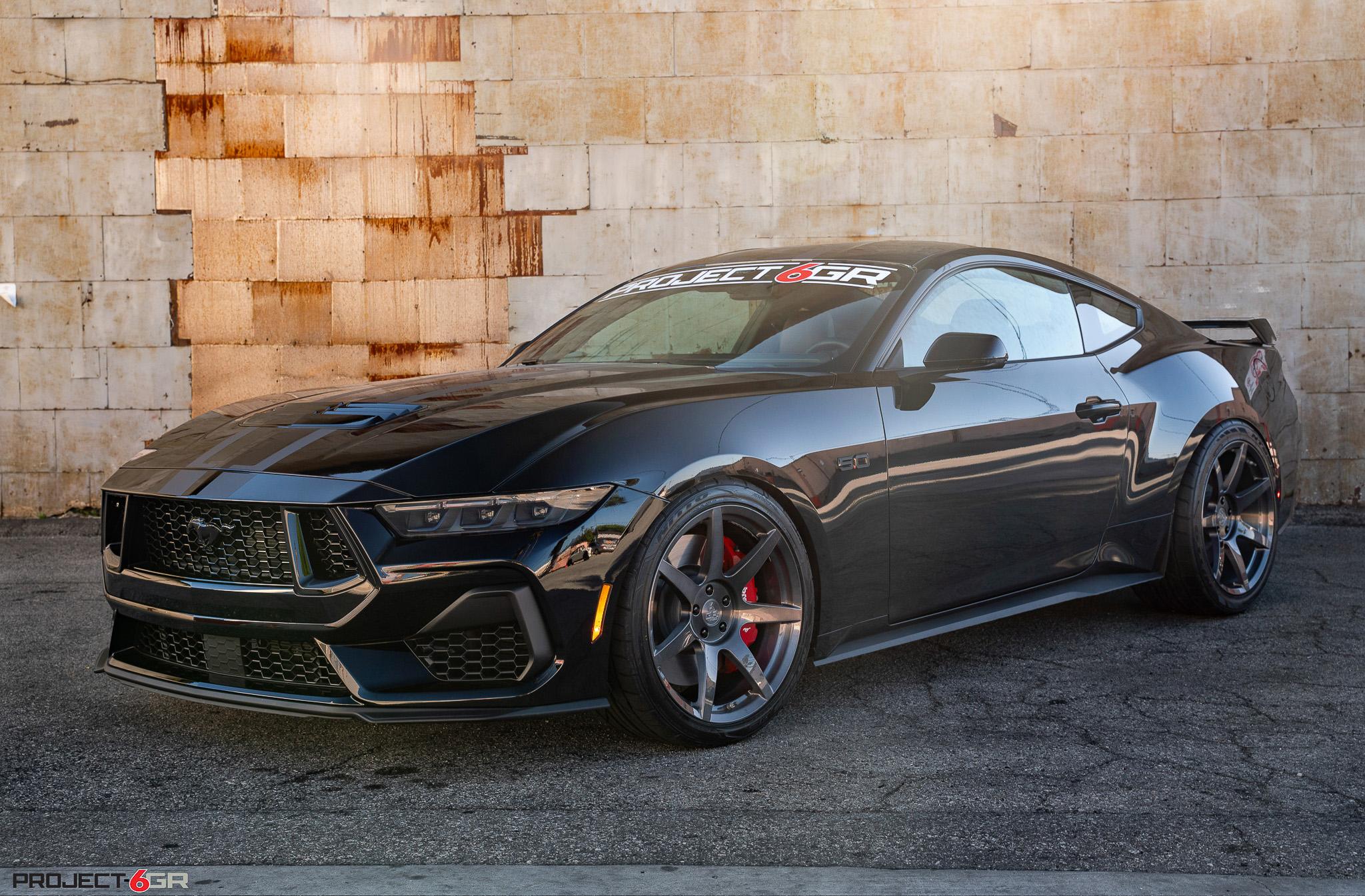 S650 Mustang 2024 Mustang Wheels Offsets & Fitment (same as S550)? 6GR FORUM 5 BRUSHED TITANIUM 