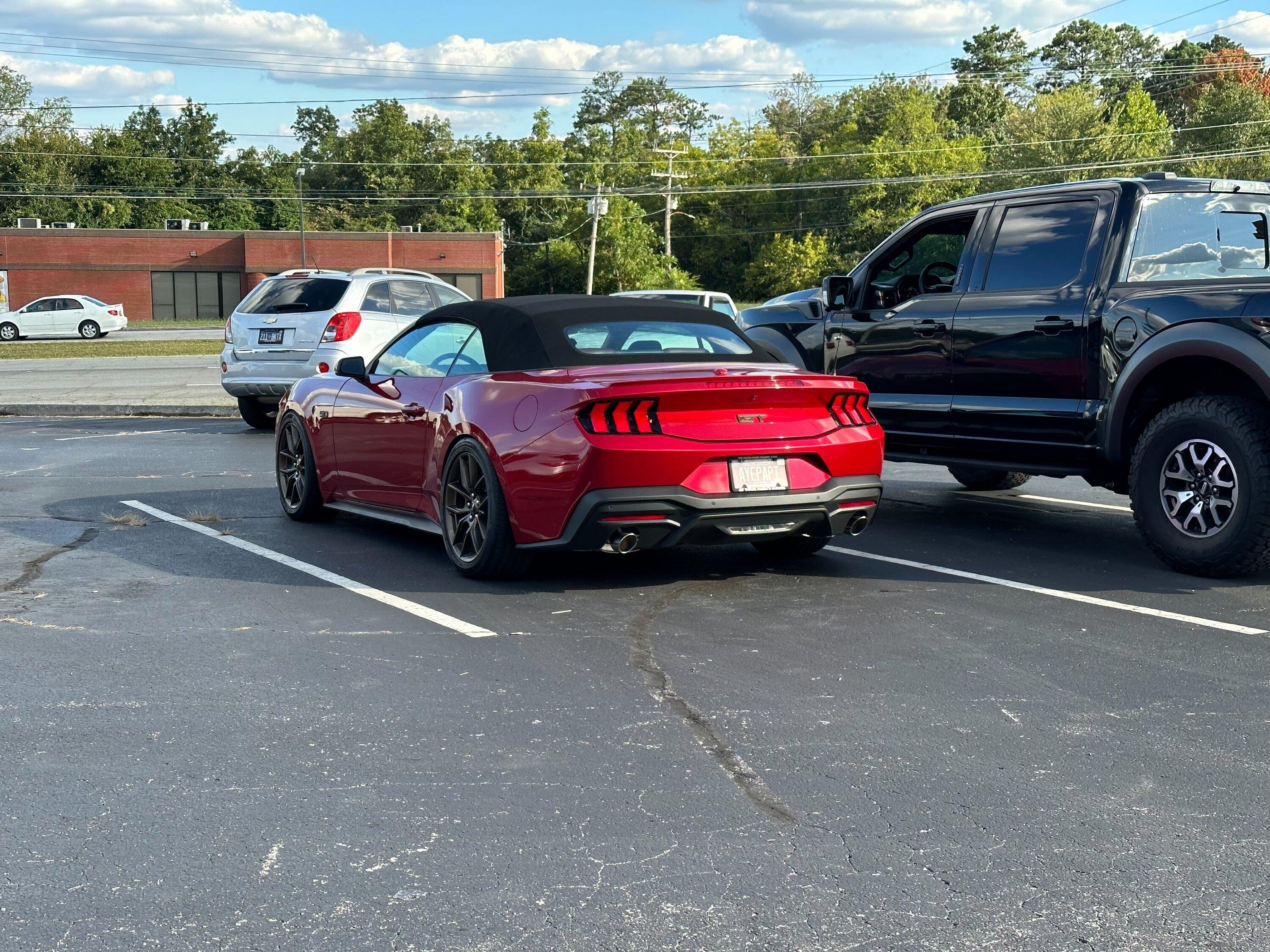 S650 Mustang GT lowered on aftermarket suspension: RTR coilovers, Steeda sway bars, spacers + more mods IMG_2744
