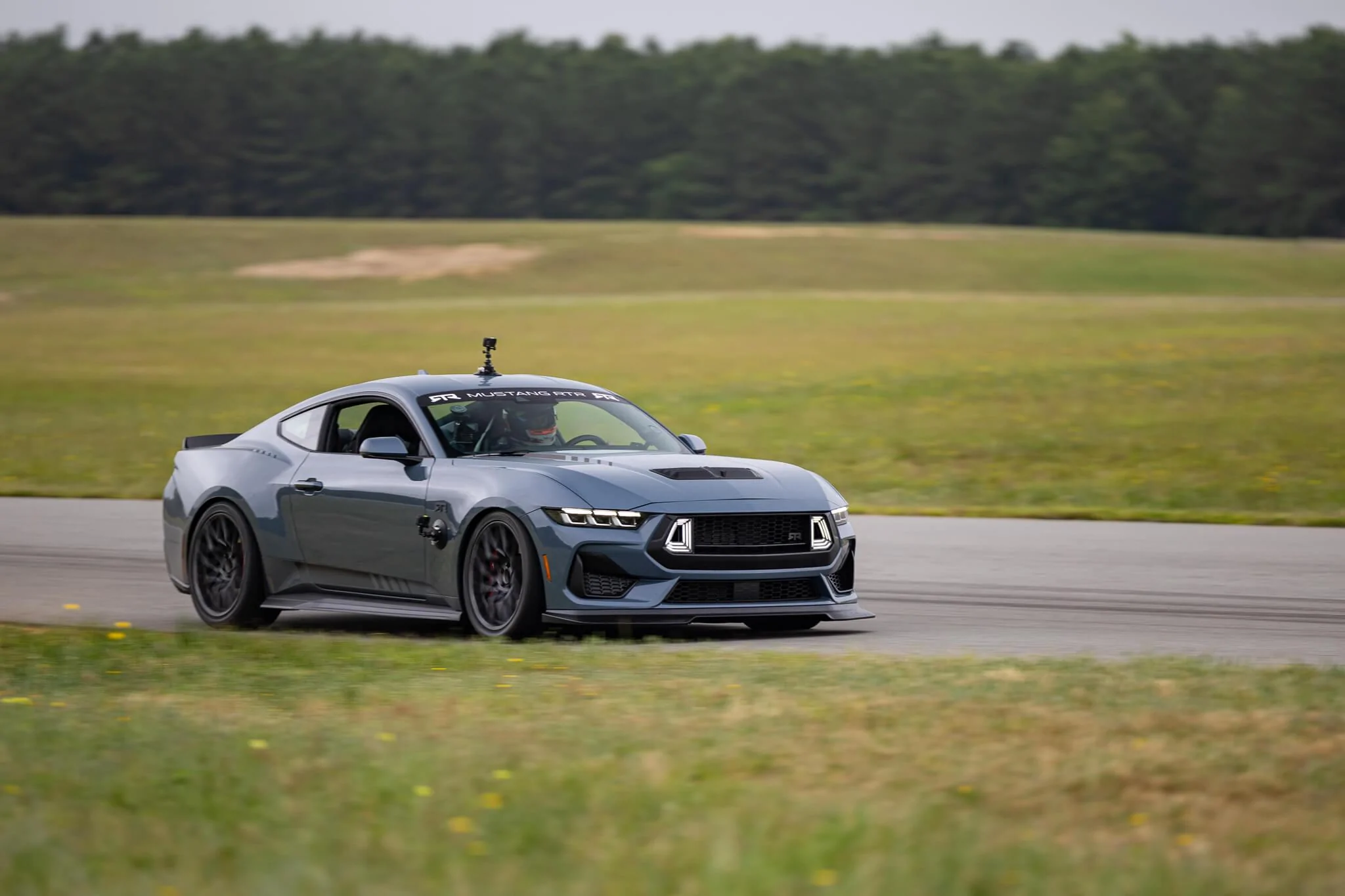 S650 Mustang RTR Vehicles Suspension Validation Testing on the 7th Generation Mustang JCOL4160