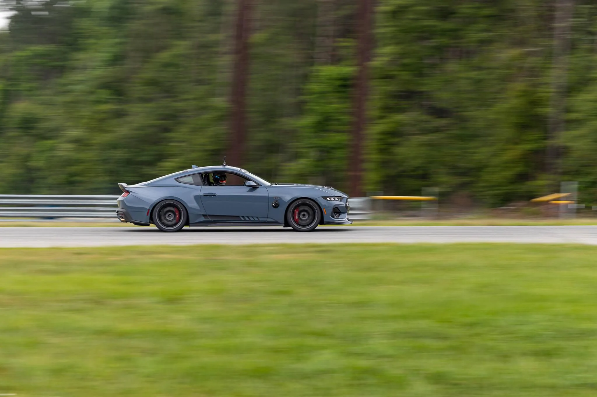 S650 Mustang RTR Vehicles Suspension Validation Testing on the 7th Generation Mustang JCOL4809