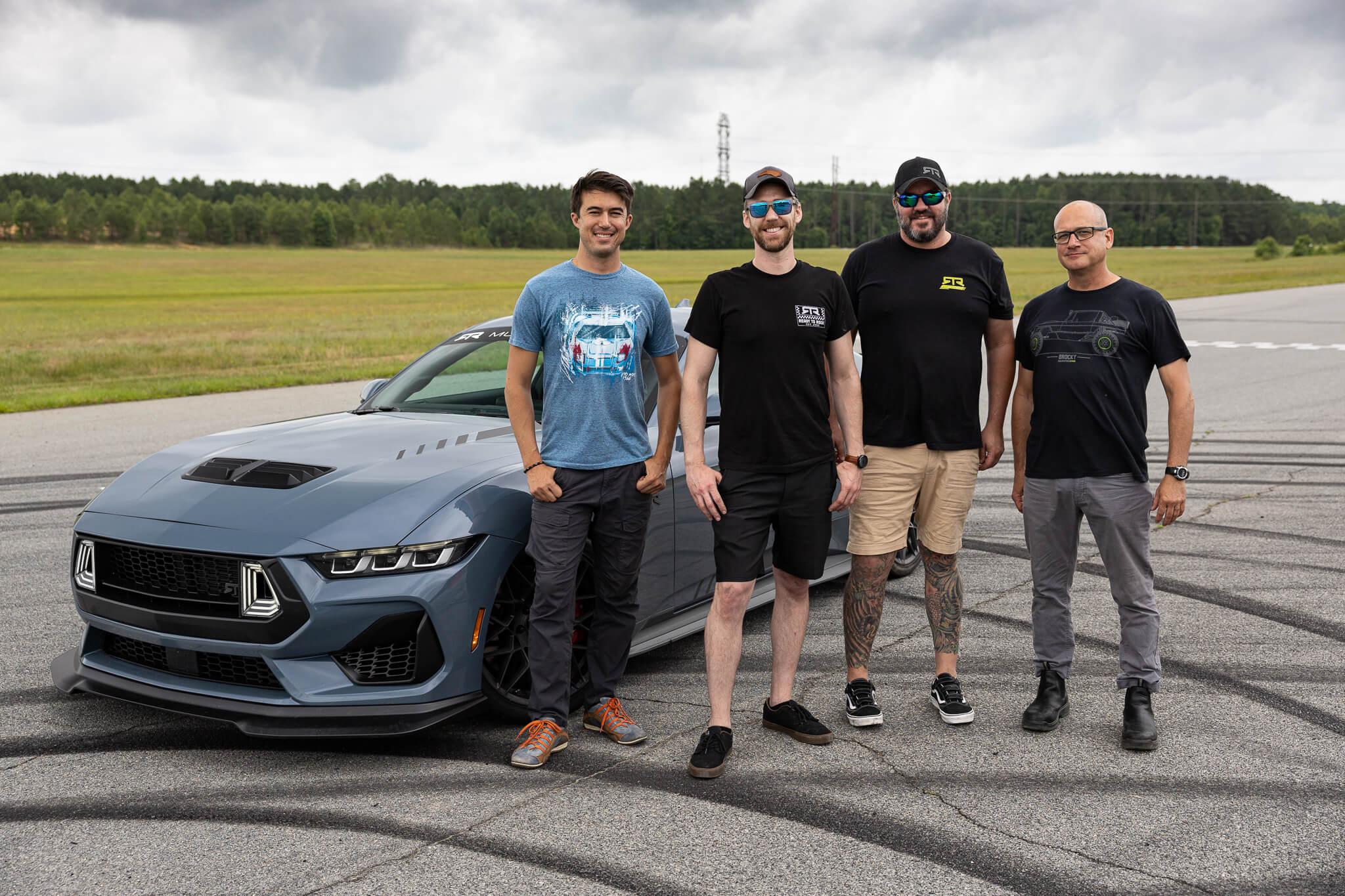 S650 Mustang RTR Vehicles Suspension Validation Testing on the 7th Generation Mustang JCOL5819