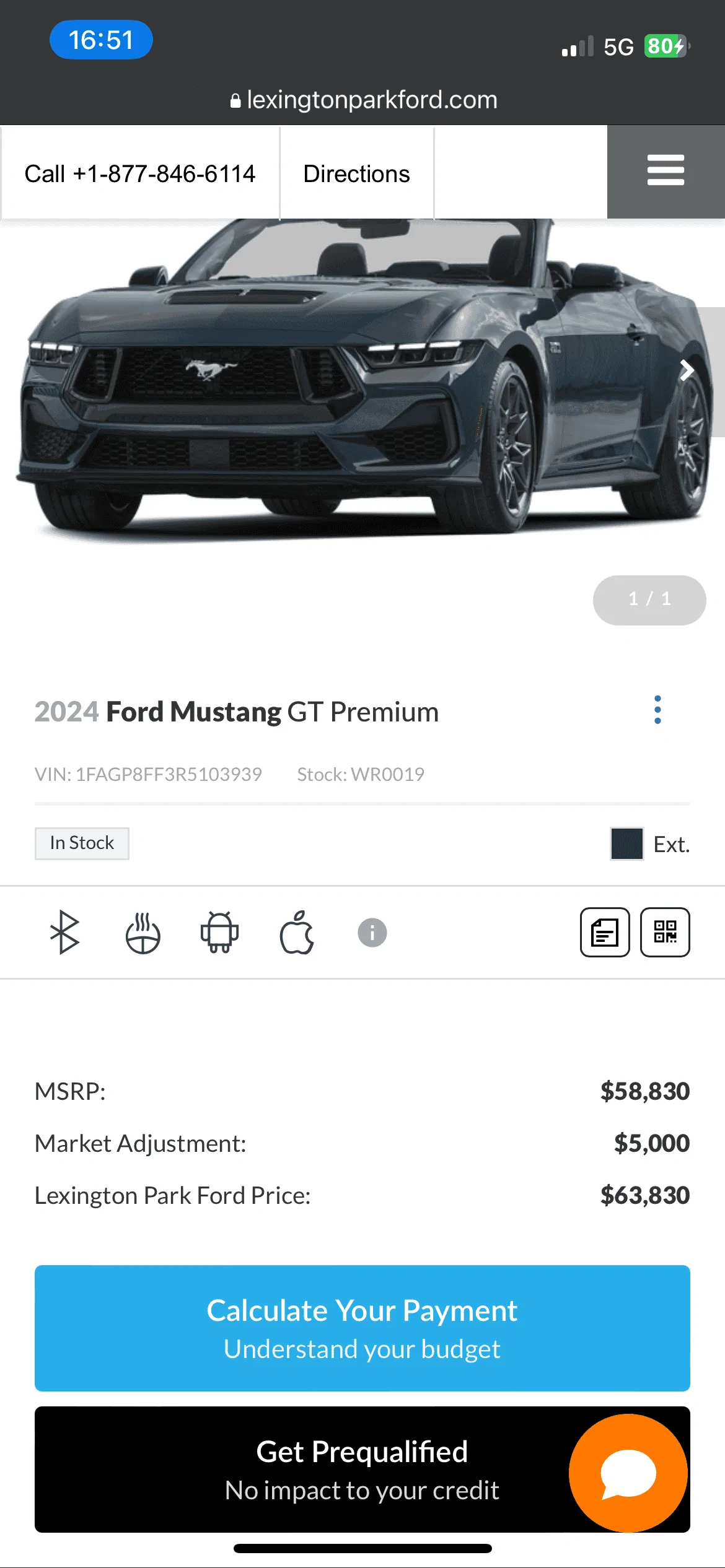 S650 Mustang Dark Horse MSRP + Markups ... no way to buy !! IMG_2528