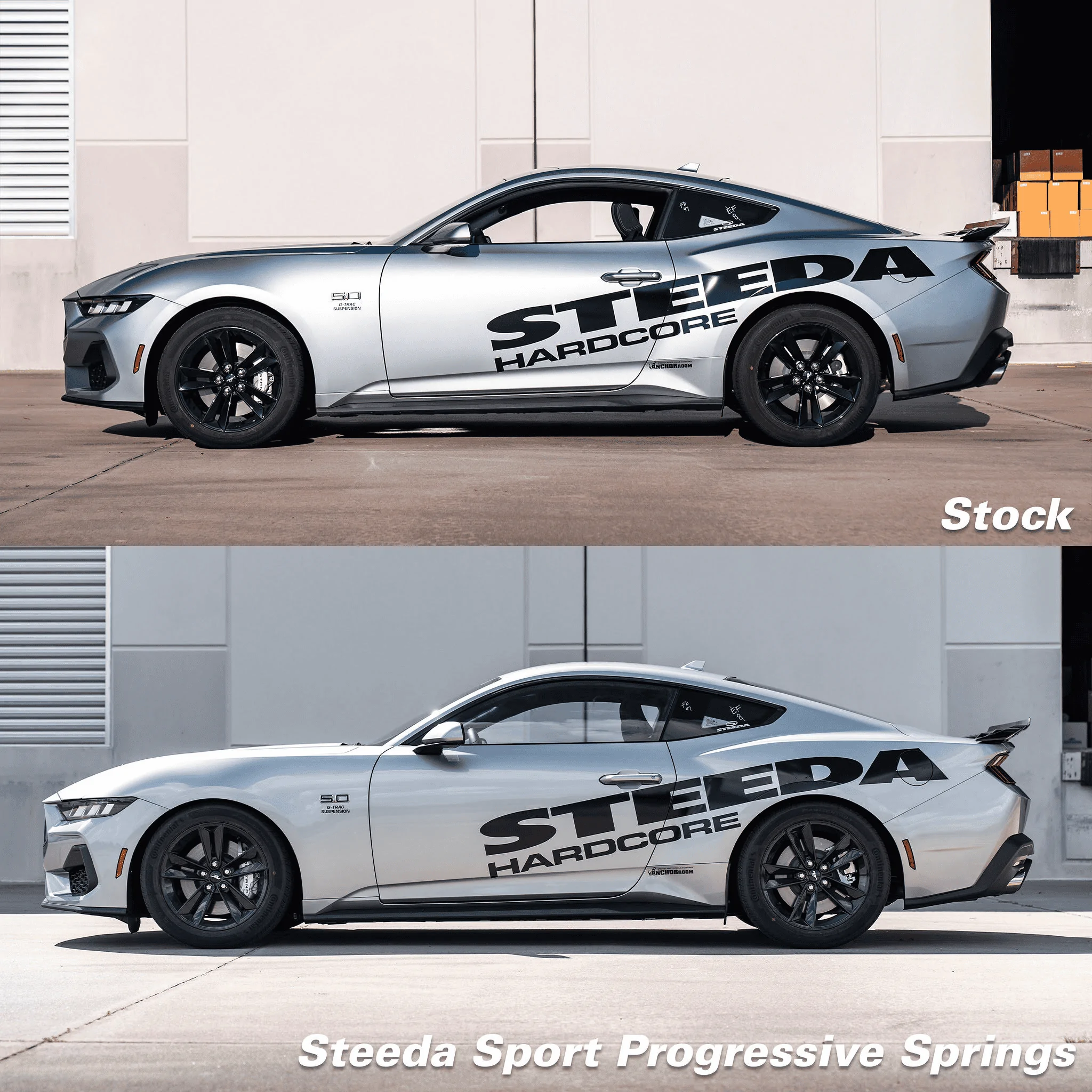 S650 Mustang Steeda Lowered - Sport / Minimum / Dual Rate Springs! 1695773419025