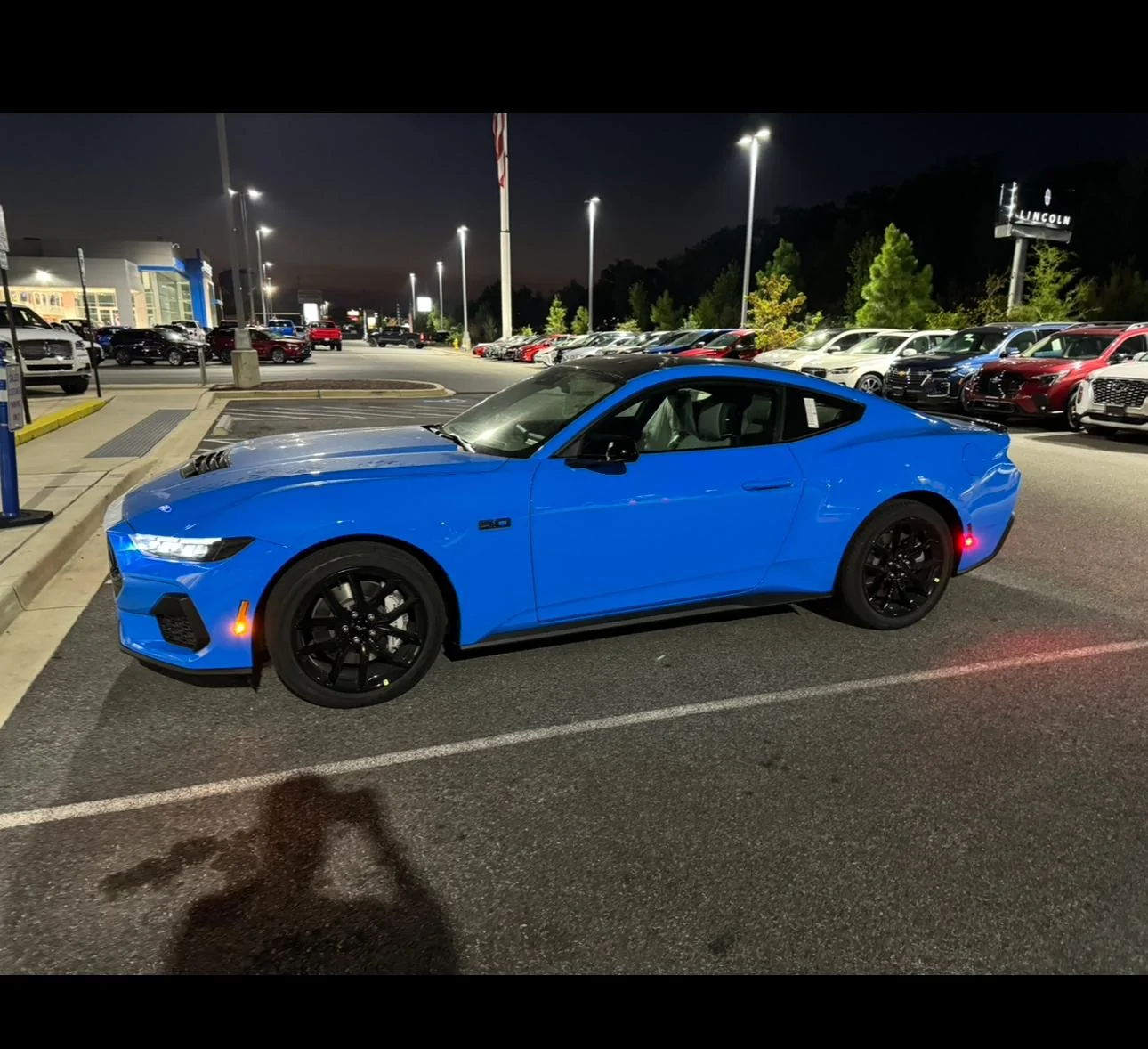 S650 Mustang My Grabber Blue GT arrived! IMG_0048