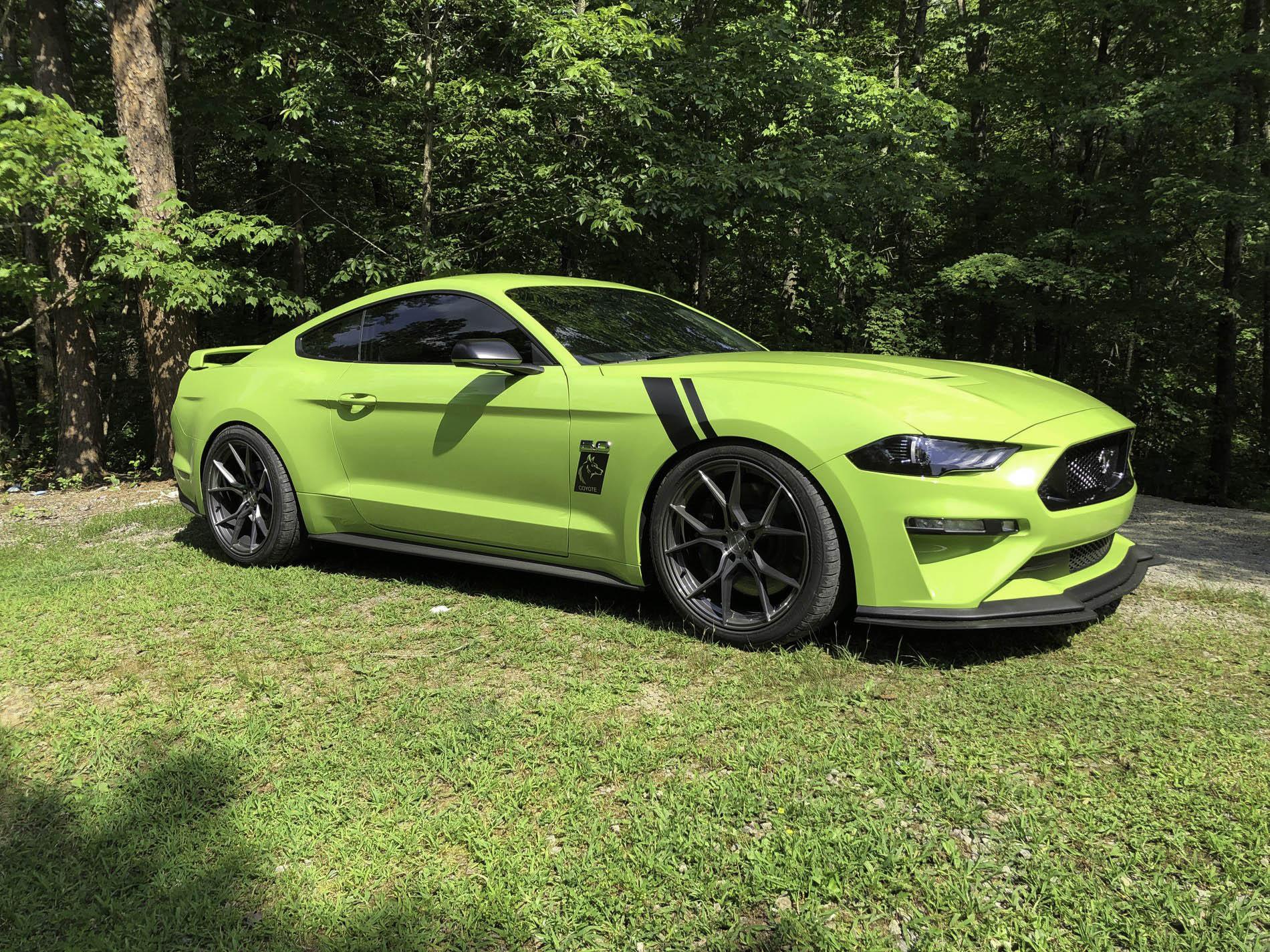 S650 Mustang Authorize Dealer Stance: Rotary Forged SF Series Wheels For Mustang S650 Mustang-with-steeda-springs 1