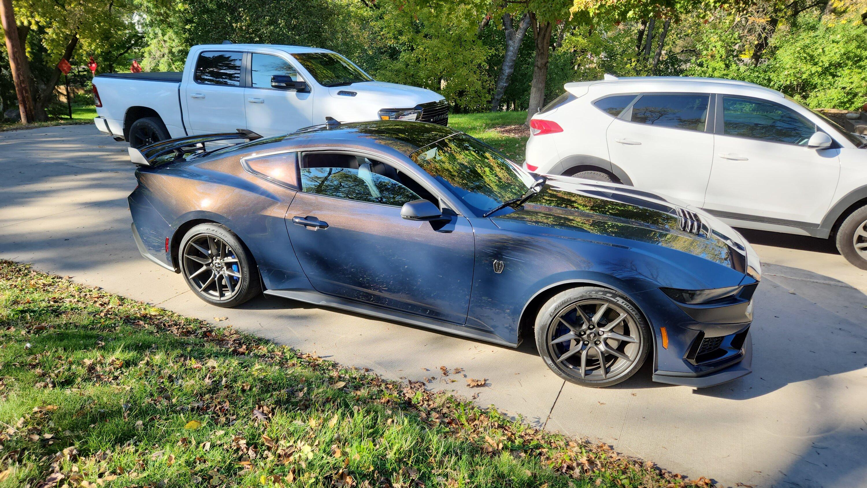 S650 Mustang Official BLUE EMBER Mustang S650 Thread outside