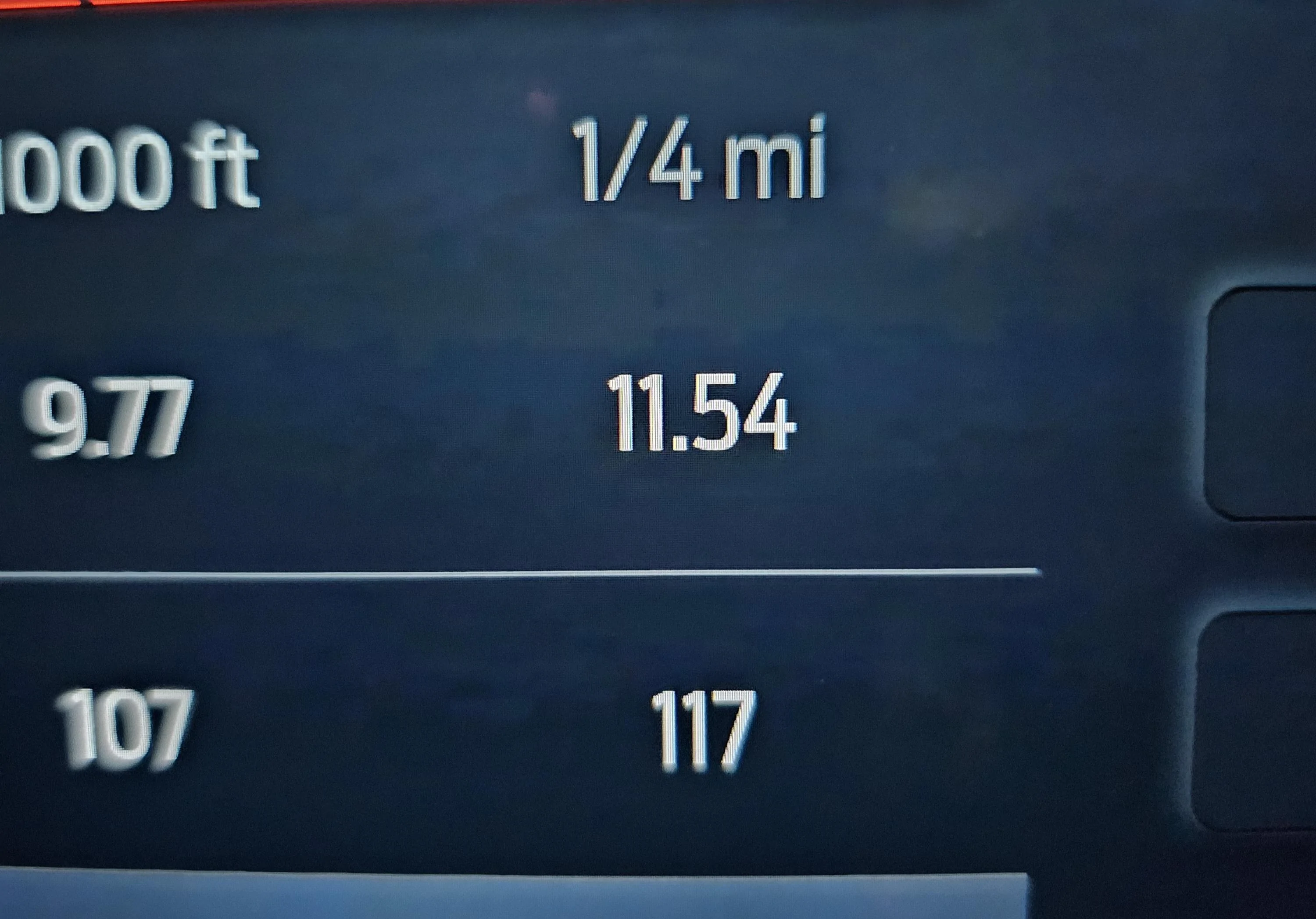 S650 Mustang This can't be right? First 0-60 pull 20231018_233446