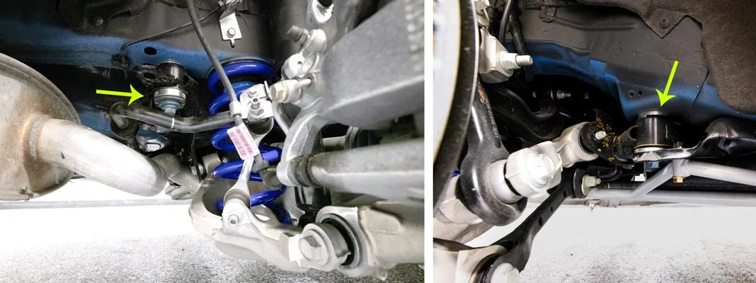 S650 Mustang Installed: Steeda Stop The Hop and Linear Drag Springs on our 2024 Mustang GT subframebushingsupportsystem