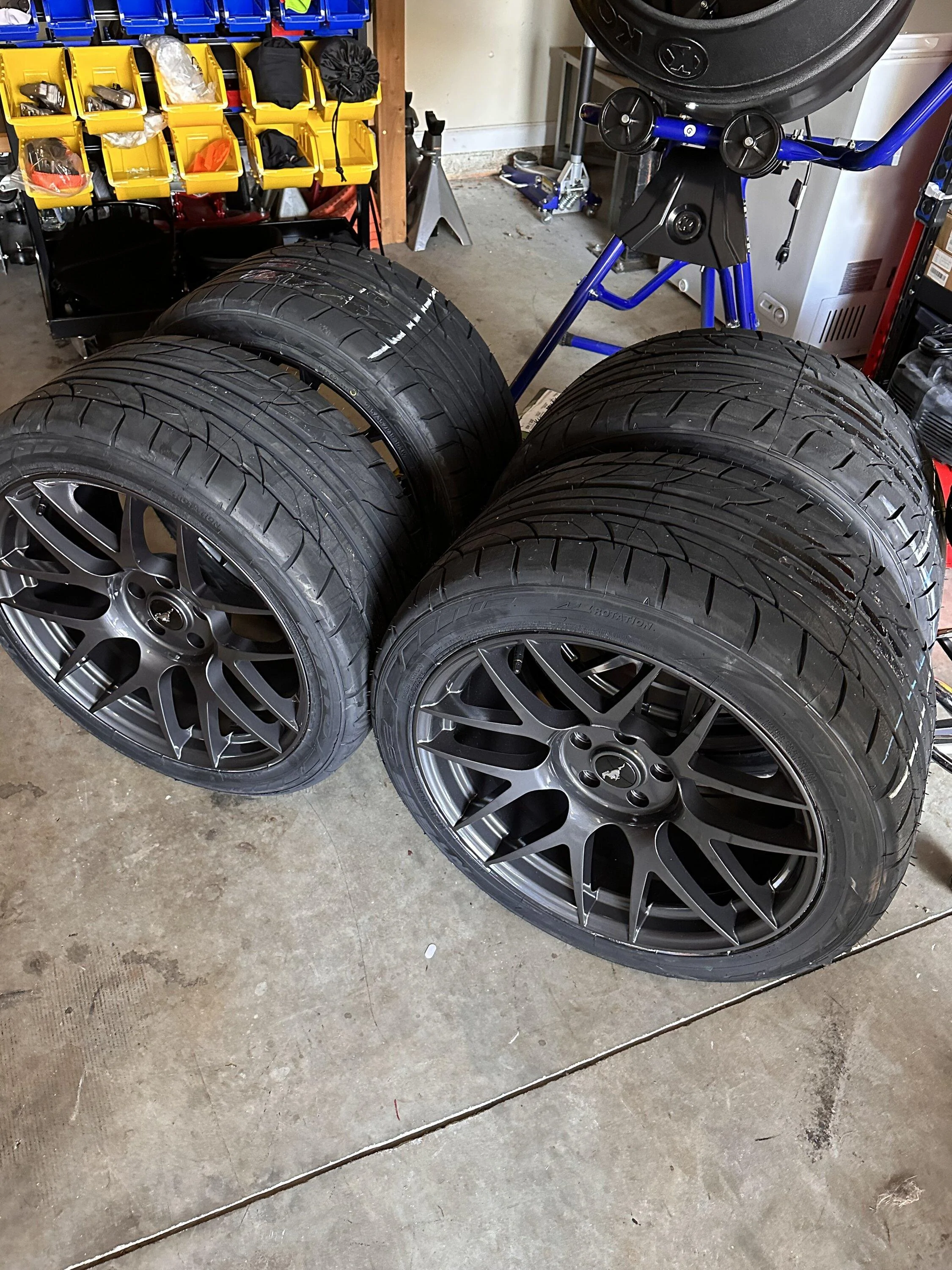 S650 Mustang Does anyone know what the widest wheel we can fit in the back of the S650 is? IMG_5829