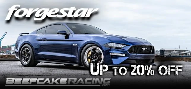 S650 Mustang Up to 55% off Black Friday @Beefcake Racing! forgestar-wheels-20off-sale-jpg