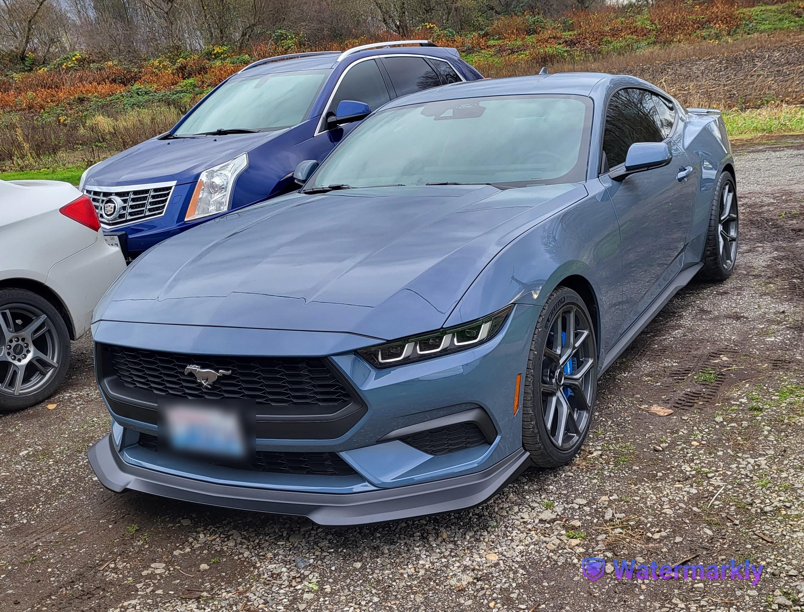 S650 Mustang RTR front splitter installed on my Ecoboost Premium HPP 20231111_141832~2
