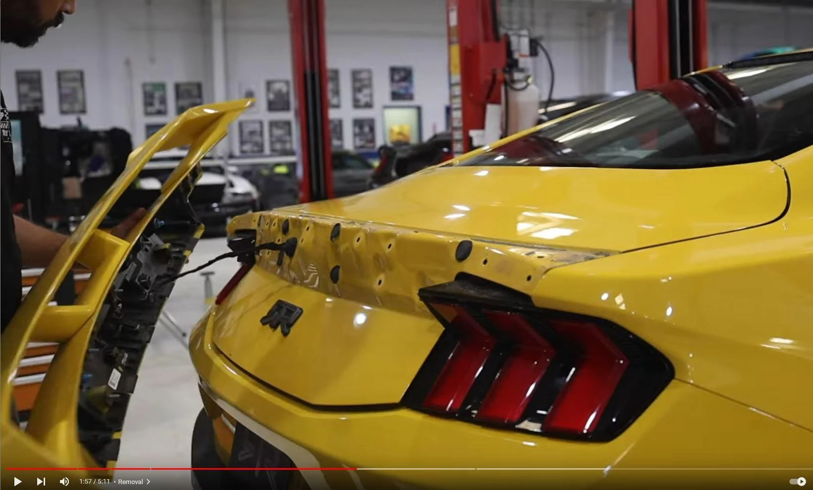 S650 Mustang GT Fastback Rear Wing Spoiler - options? Spoiler Panel