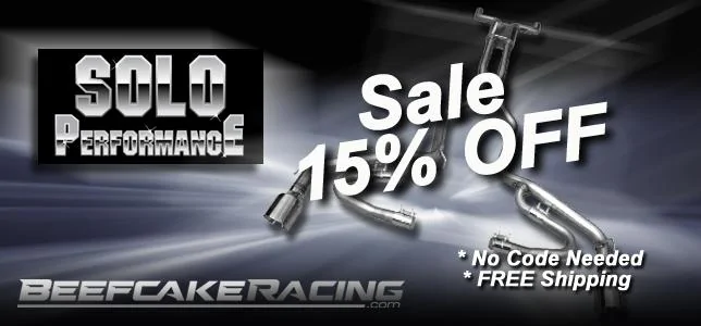 S650 Mustang Up to 55% off Black Friday @Beefcake Racing! solo-exhaust-150ff-sale-beefcake-racing