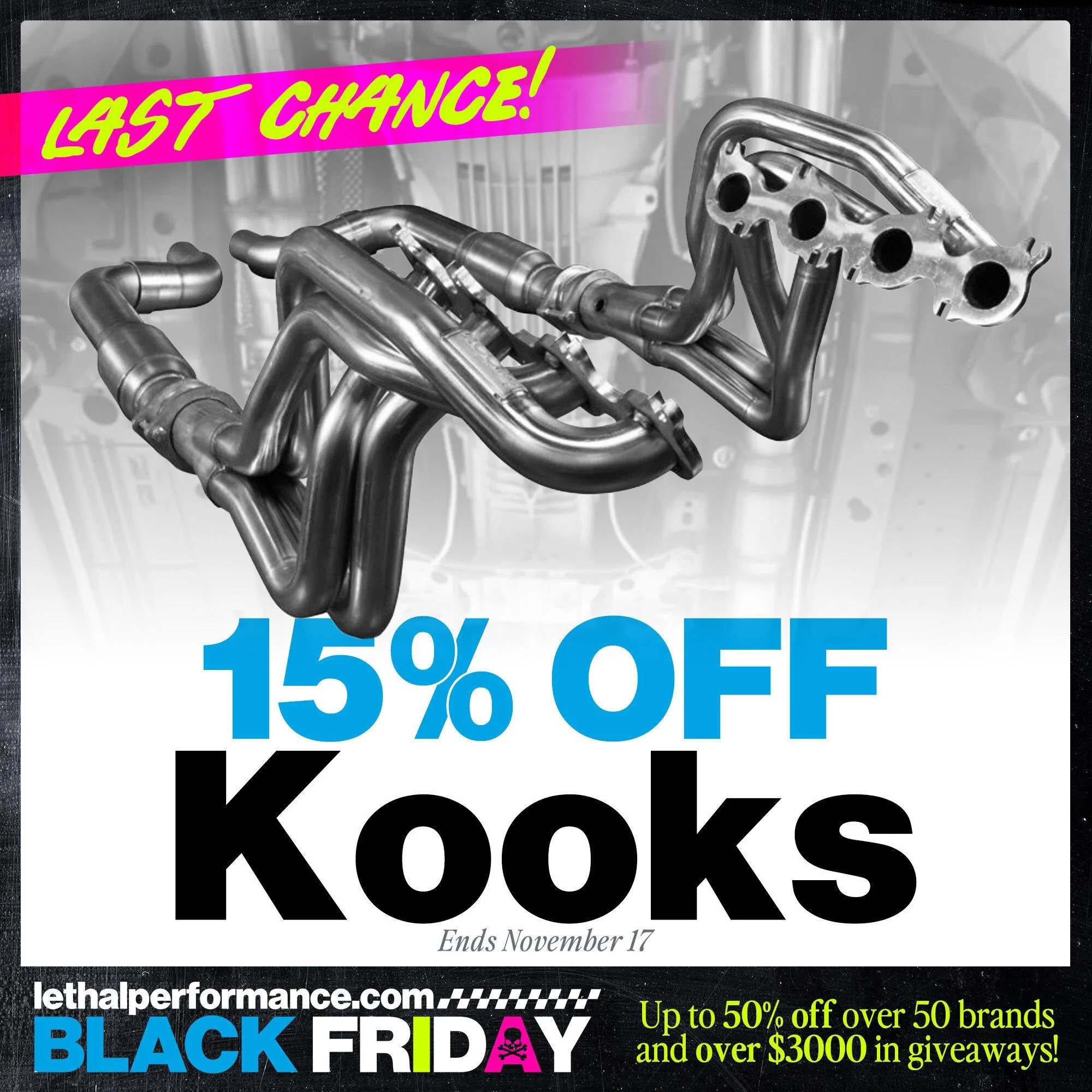 S650 Mustang Black Friday starts NOW! Up to 50% off! Kooks_LastChanc