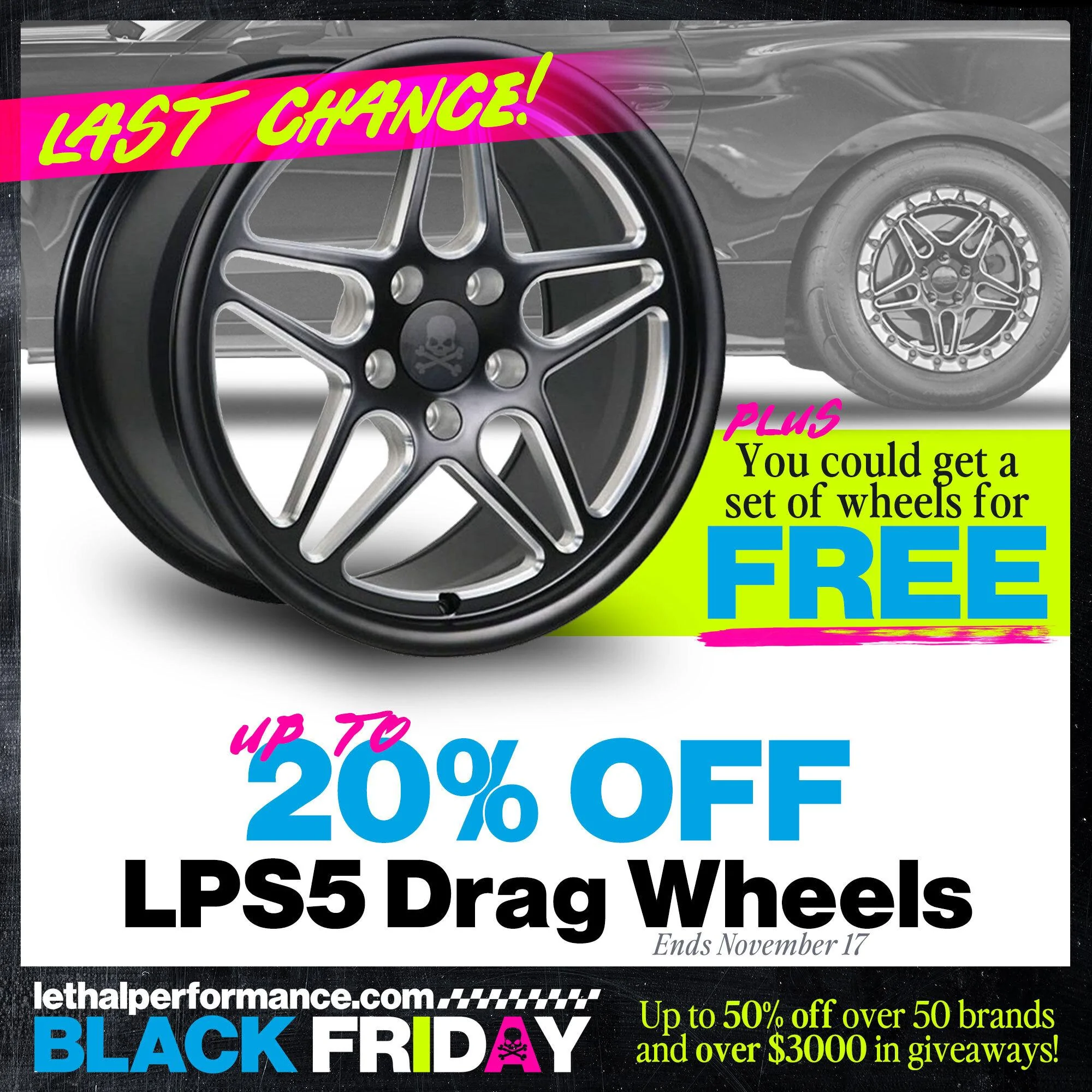 S650 Mustang Black Friday starts NOW! Up to 50% off! lps5_withgiveaway_LastChanc