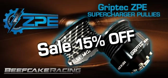 S650 Mustang Up to 55% off Black Friday @Beefcake Racing! griptec-supercharger-pulley-beefcake-racing