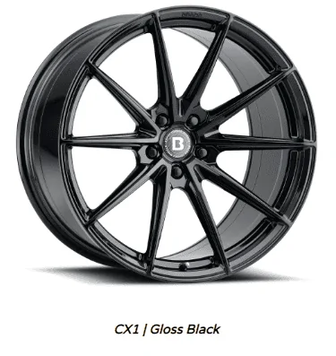 S650 Mustang Brada FormTech™ Hybrid Rotary Forged Wheels CX1 CX2 CX3 By Vibe Motorsports CX1 GB