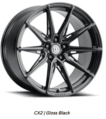 S650 Mustang Brada FormTech™ Hybrid Rotary Forged Wheels CX1 CX2 CX3 By Vibe Motorsports CX2 GB