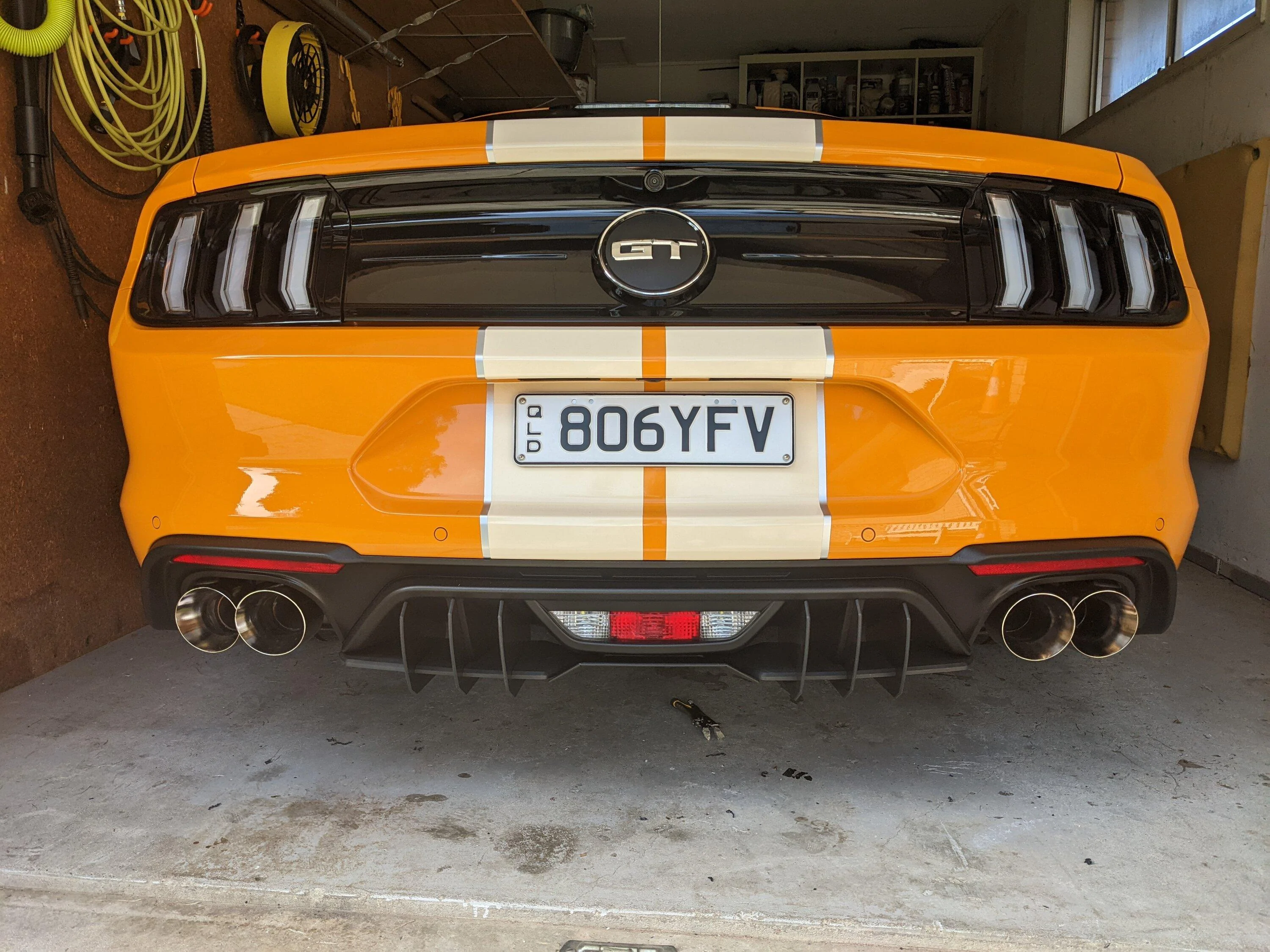 S650 Mustang Aussie Number Plate Holders/Frames PXL_20220430_030750261