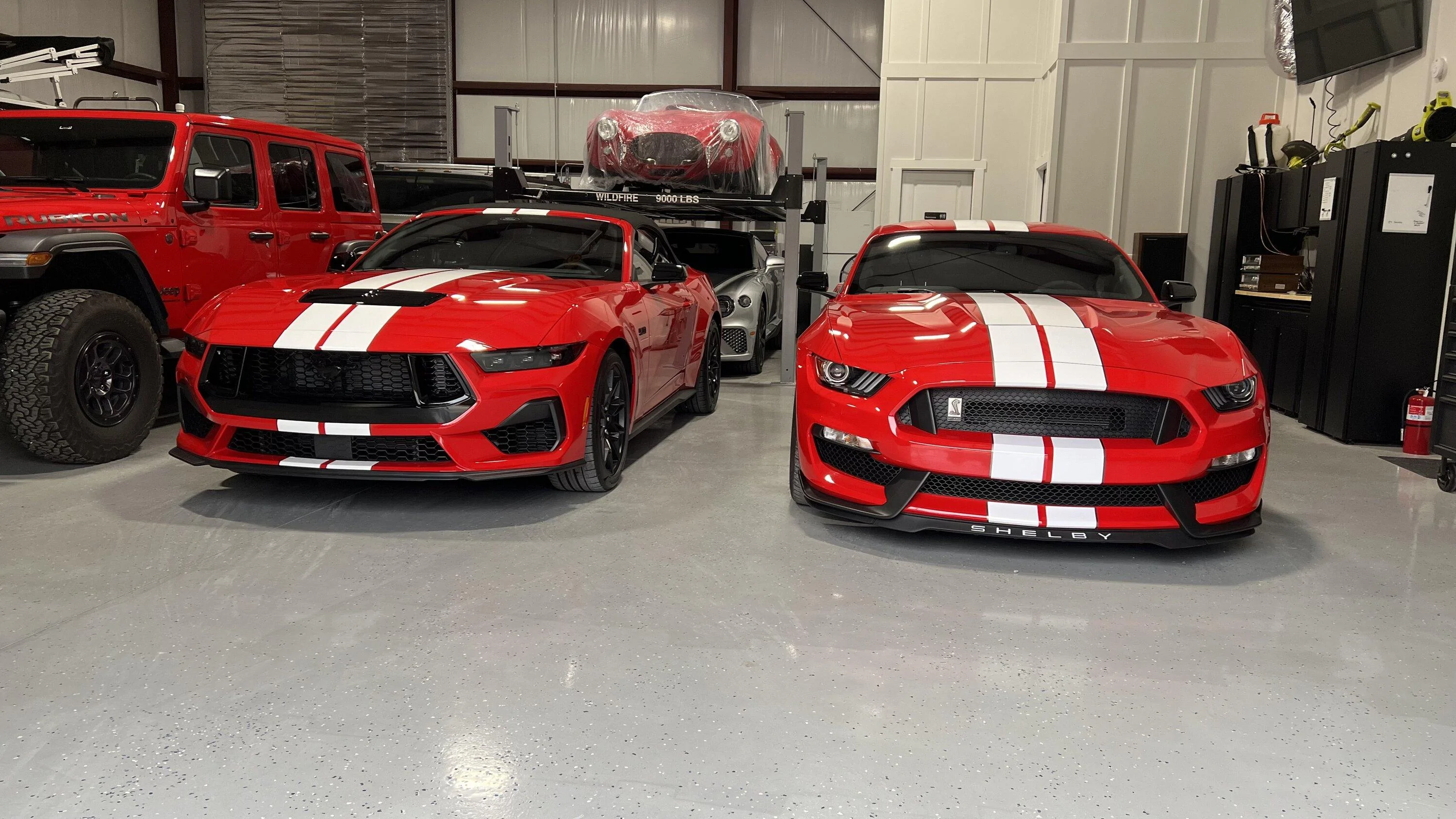 S650 Mustang Stripes on my GT Convertible - done! IMG_9422