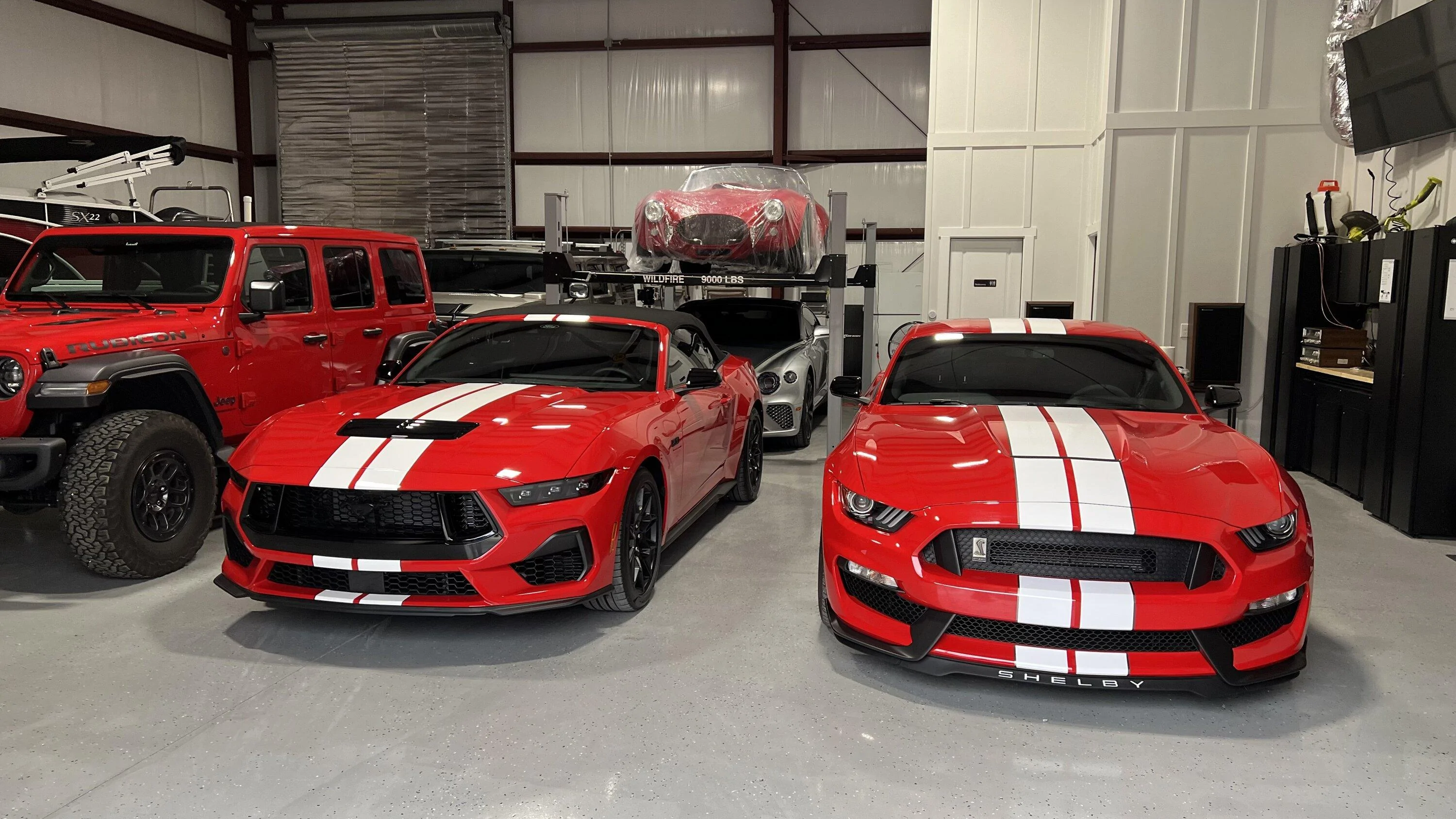 S650 Mustang Stripes on my GT Convertible - done! IMG_9421