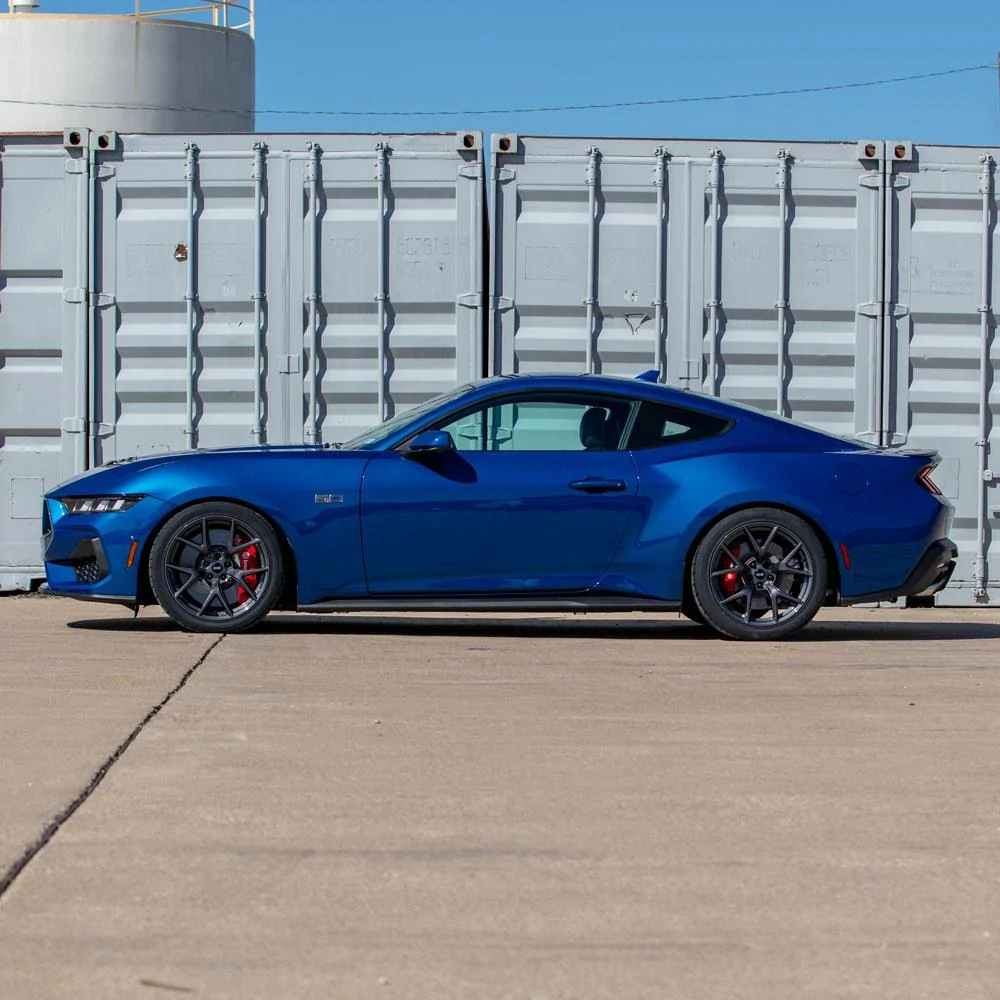 S650 Mustang 2024 Atlas Blue Mustang GT On SVE SP2 Wheels SVESP2_OC_2024_GPH01