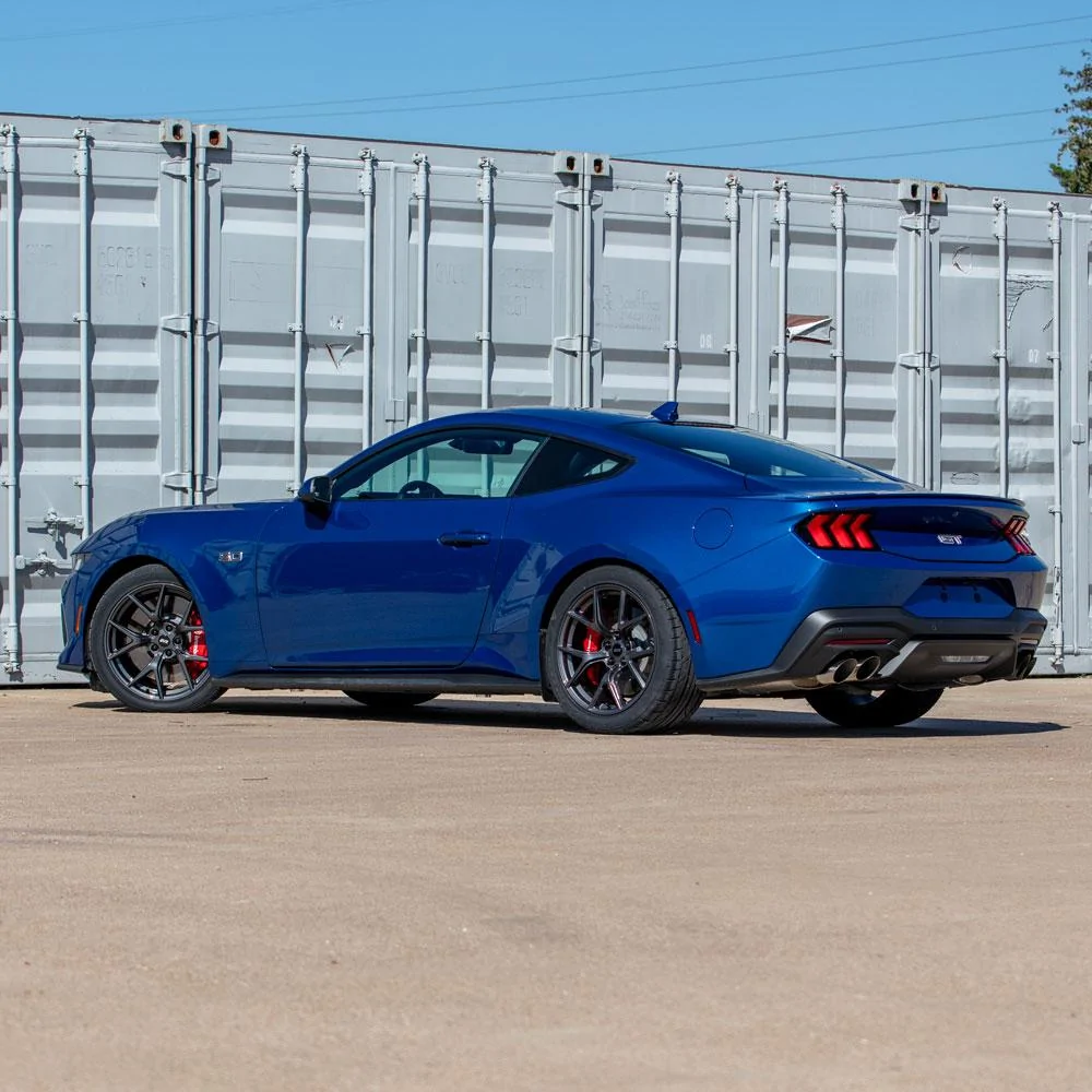 S650 Mustang 2024 Atlas Blue Mustang GT On SVE SP2 Wheels SVESP2_OC_2024_GPH03
