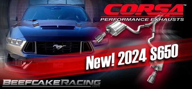 S650 Mustang New CORSA S650 Exhaust IN STOCK @Beefcake Racing!! a-performance-exhaust-s650-mustang-beefcake-racing