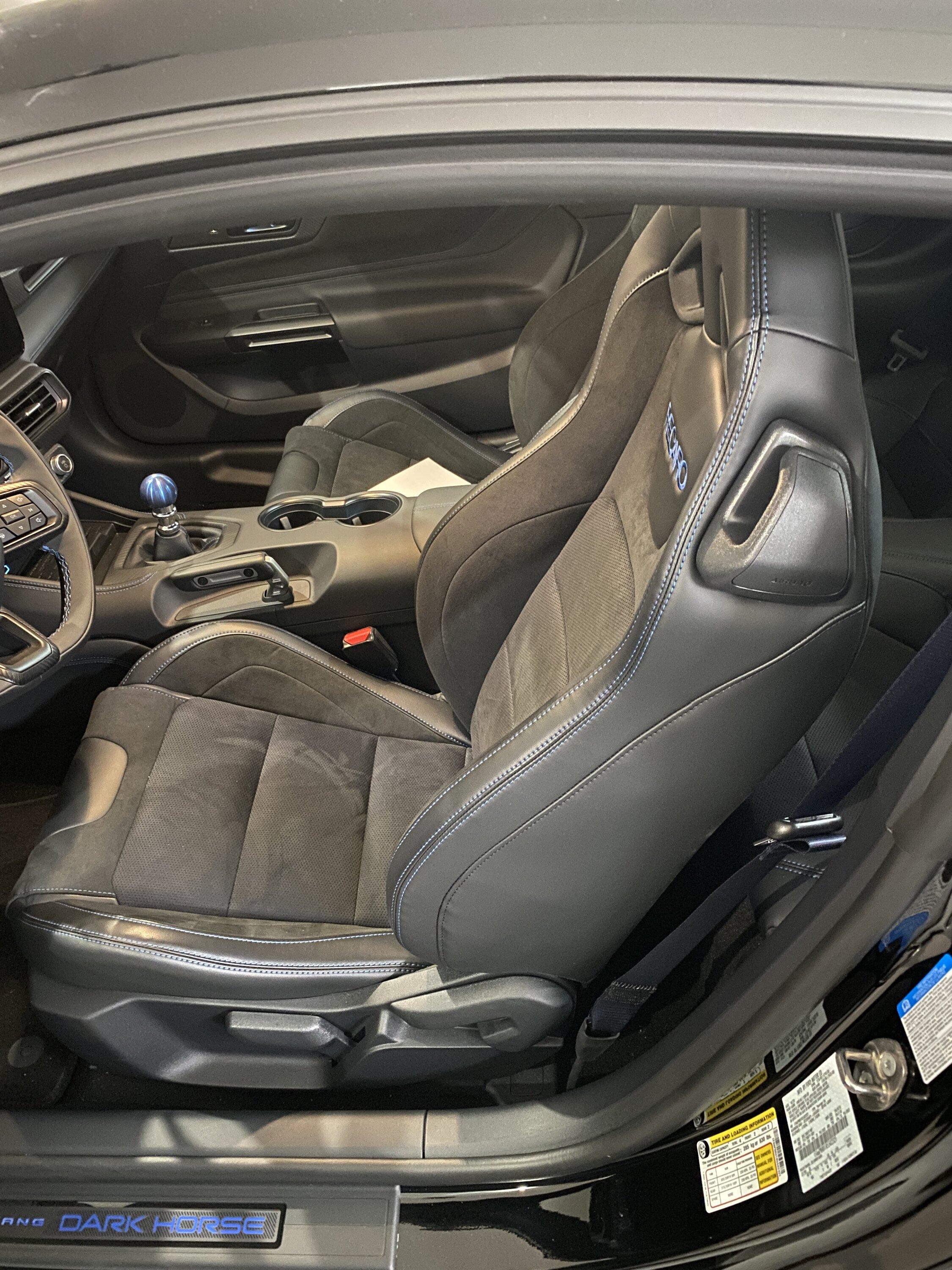 S650 Mustang Dark Horse Seat Color IMG_2574