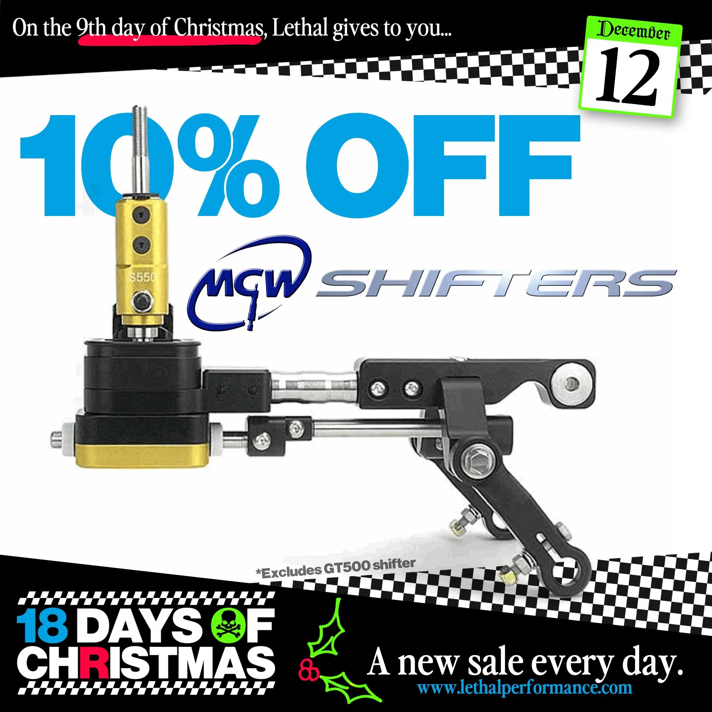 S650 Mustang Lethal Perfomance's 18 Days of Christmas SALES START NOW!! MGW (2)