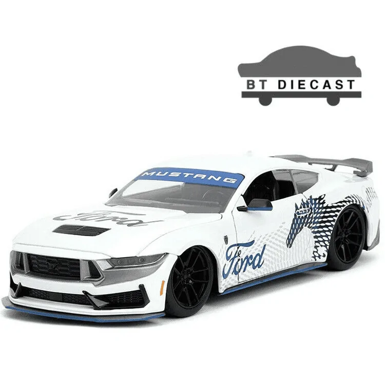S650 Mustang First S650 2024 Ford Mustang Diecast! 1/18 Dark Horse in Carbonized Gray 1702746164532