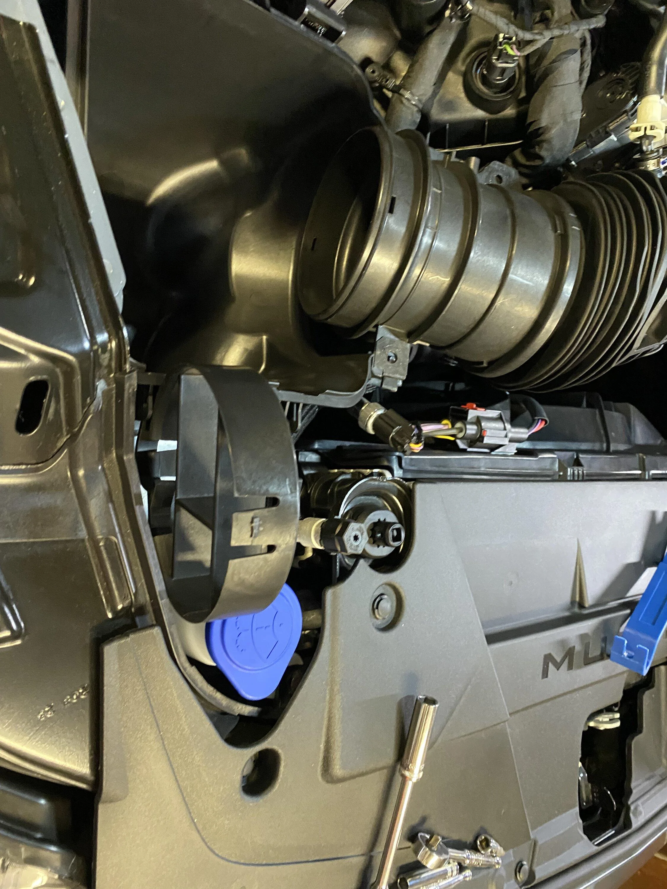 S650 Mustang DIY: how to remove hydrocarbon filters from 2024 Mustang GT / Dark Horse IMG_3973
