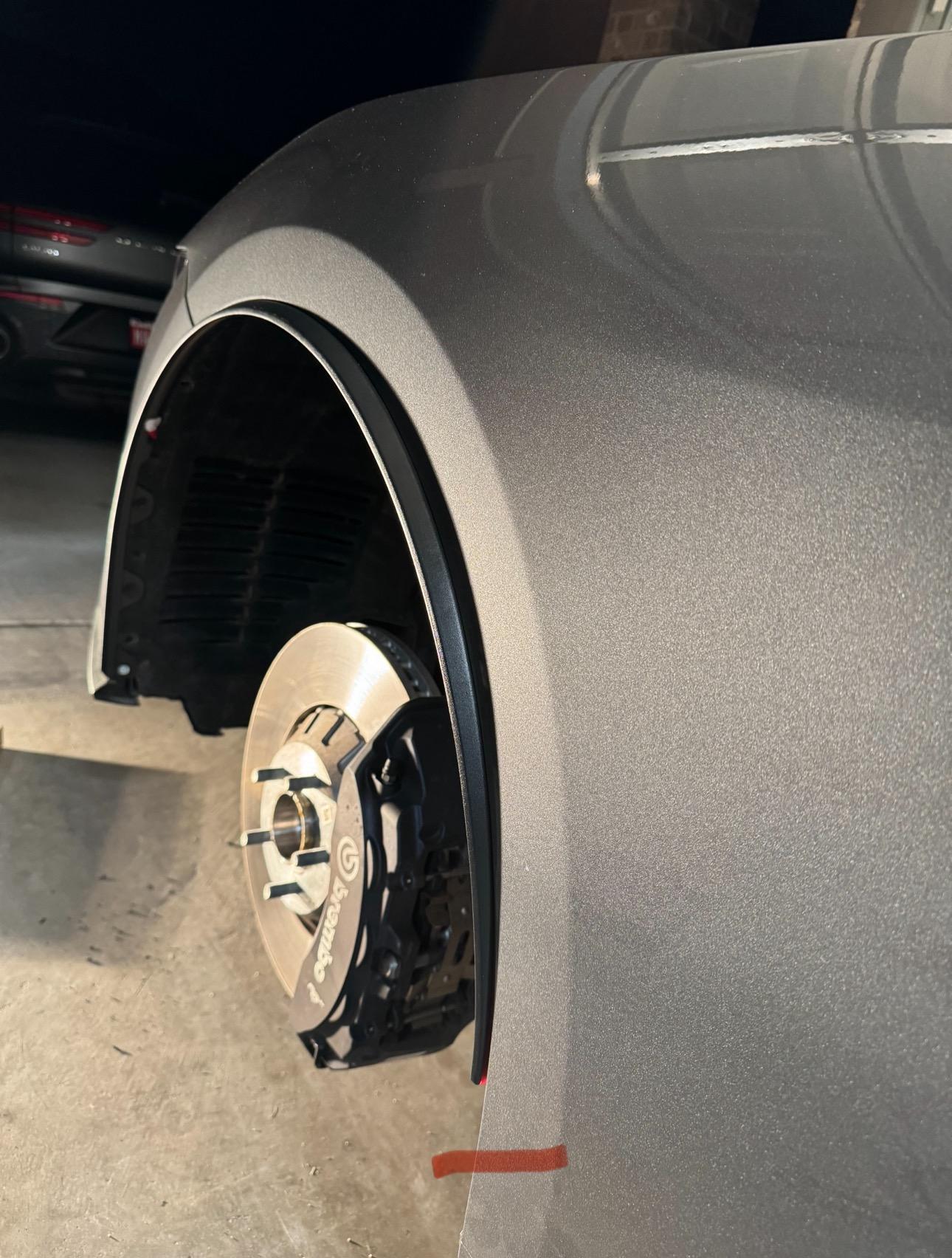 S650 Mustang Mach-1/Dark Horse Front Wheel Lip Mold Fender Flares IMG_0818