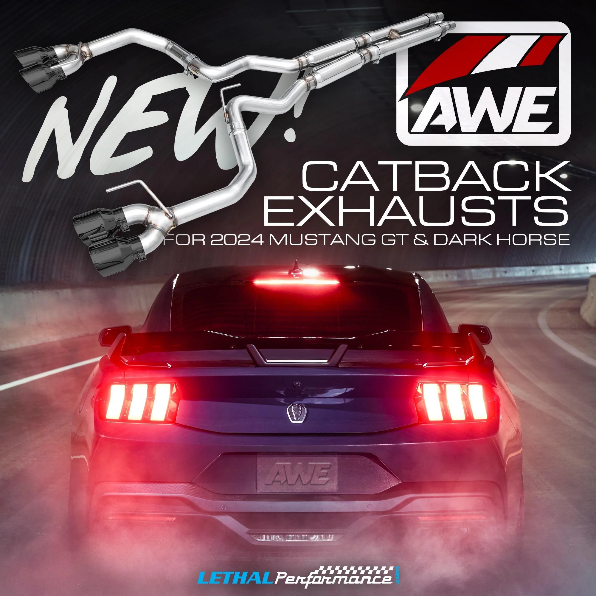 S650 Mustang AWE Exhaust for 2024 Mustang is here! awe catback s650