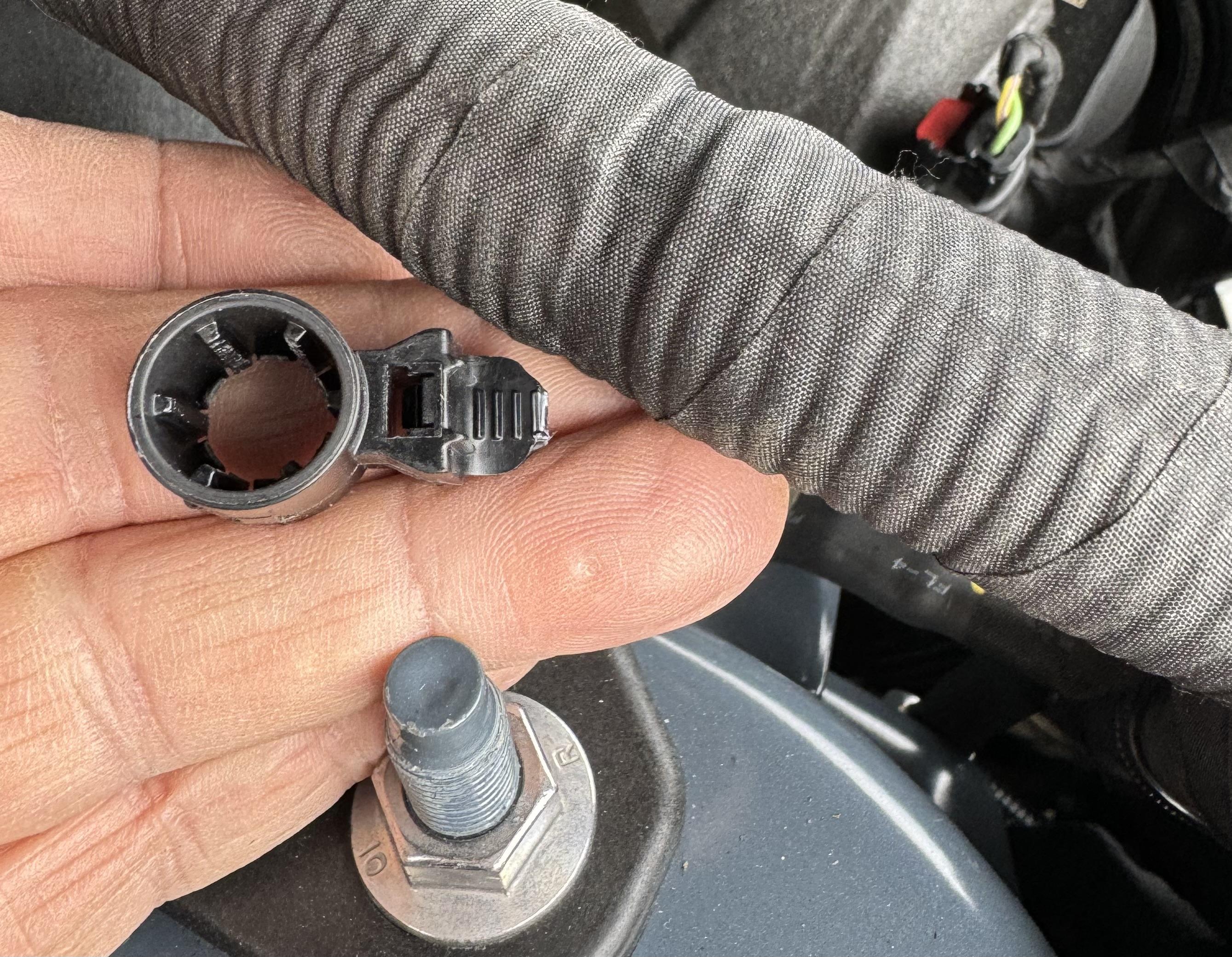 S650 Mustang DIY (photo essay) for Ford Performance under hood strut brace kit IMG_0639
