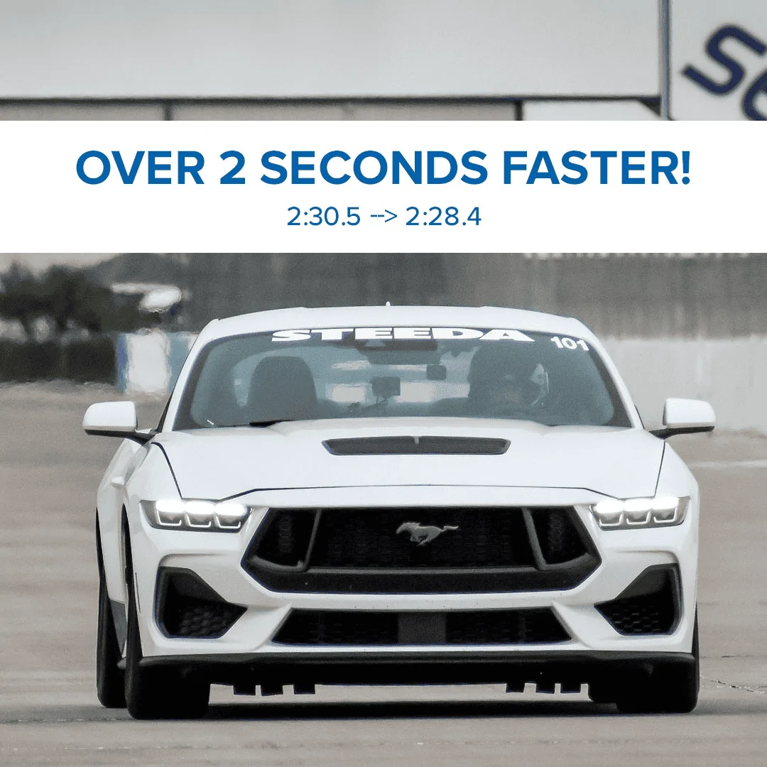 S650 Mustang Steeda Mustang Dual Rate HPDE Suspension Pack (2015-2024) - Sebring Testing 1704234528198