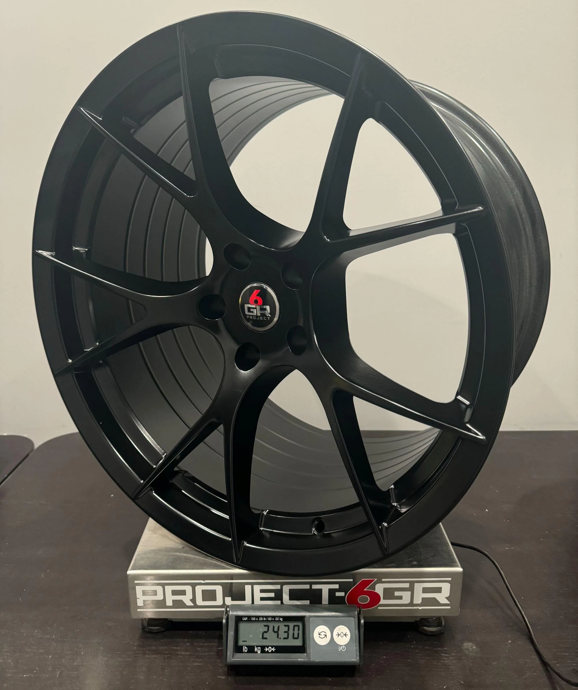 S650 Mustang Ford Mustang Dark Horse wheels vs Project 6GR wheels. Save over 35 lbs. of rotating mass!!! IMG_0776_jpg