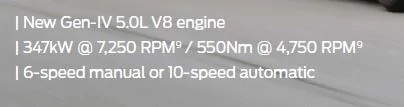 S650 Mustang 2024 Mustang Australia (AU) Pricing and Timing Schedule Capture2