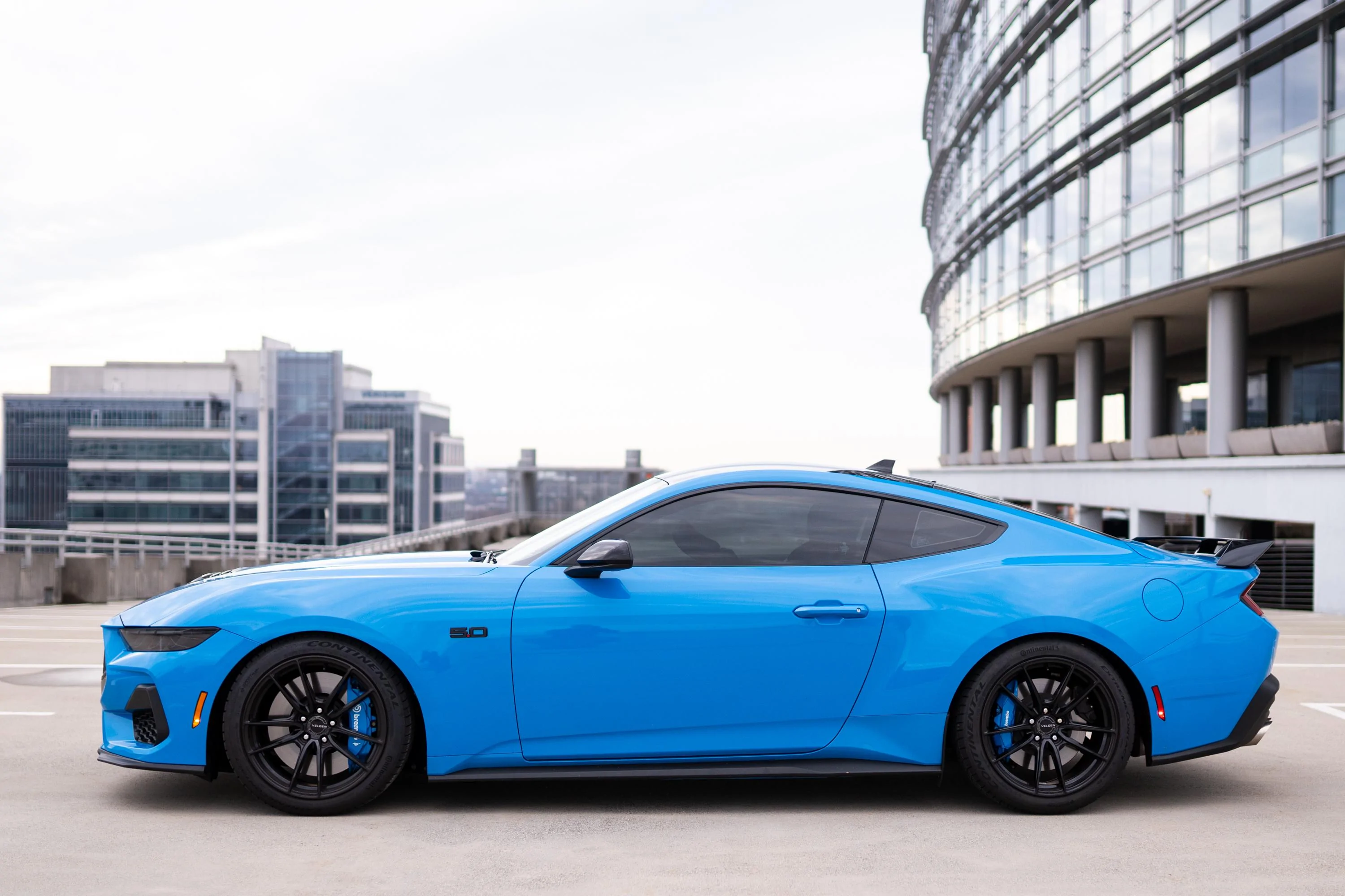 S650 Mustang Pictures of Steeda Progressive with 19s vs 20s DSB06811