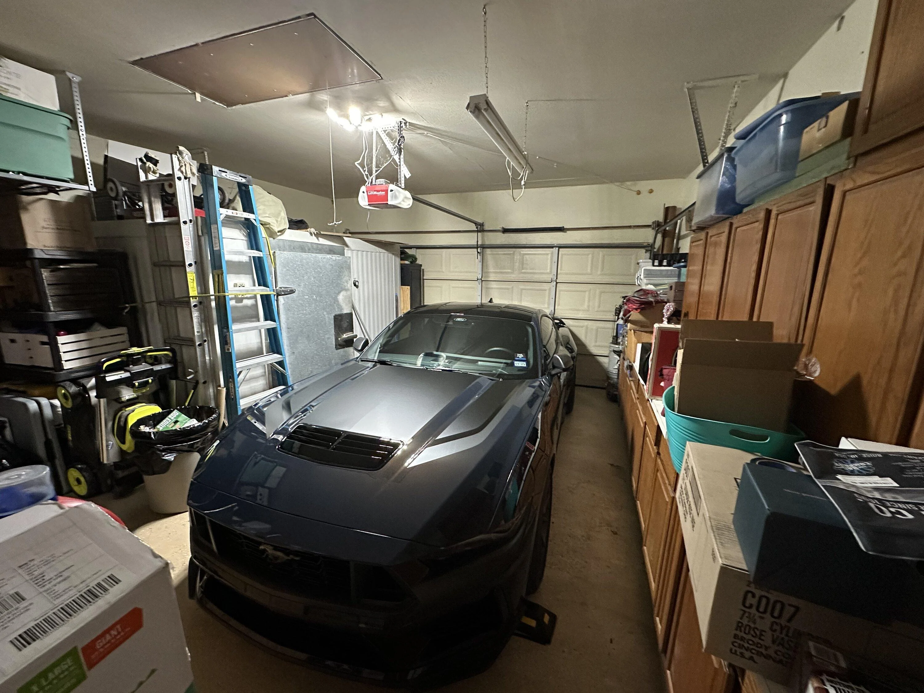 S650 Mustang 2024 Dark Horse Blue Ember after full detailing IMG_0671