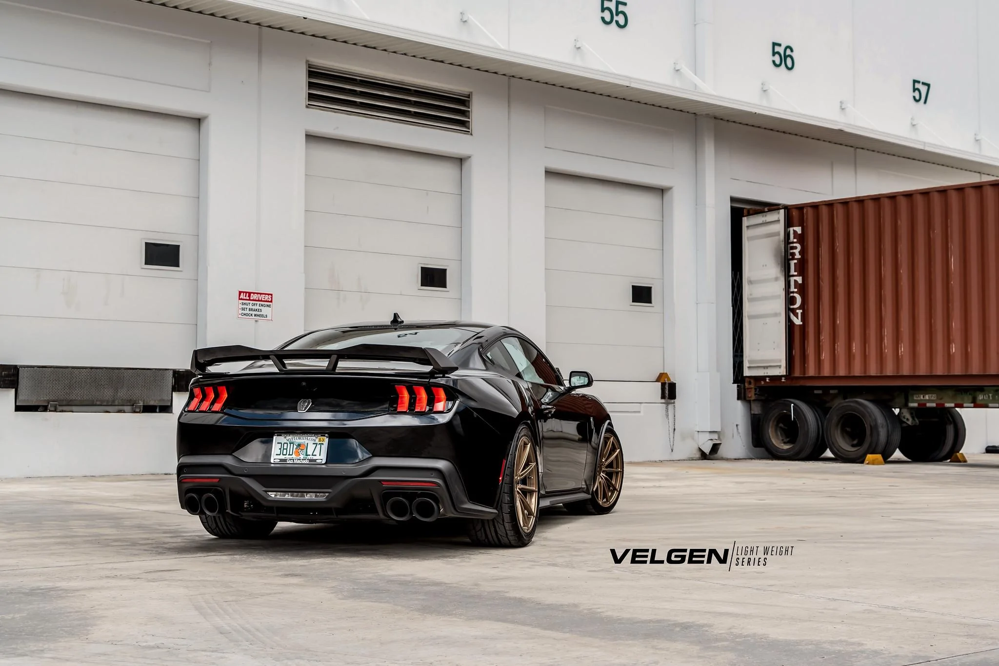 S650 Mustang Mustang DarkHorse with Gloss Bronze Velgen VF10's | VIBE Motorsports 53455583173_9113d2b37c_k