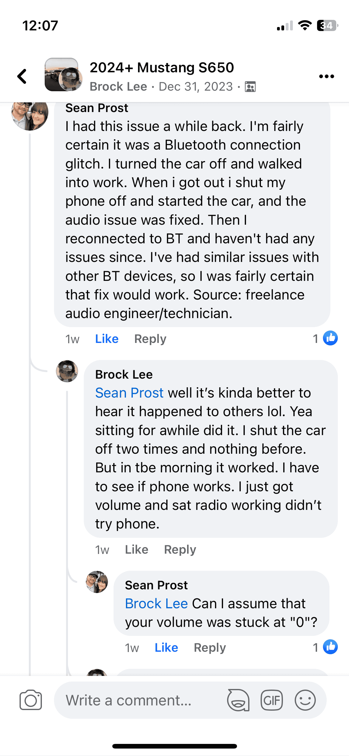 S650 Mustang Mustang S650 Audio/Volume problem IMG_7514