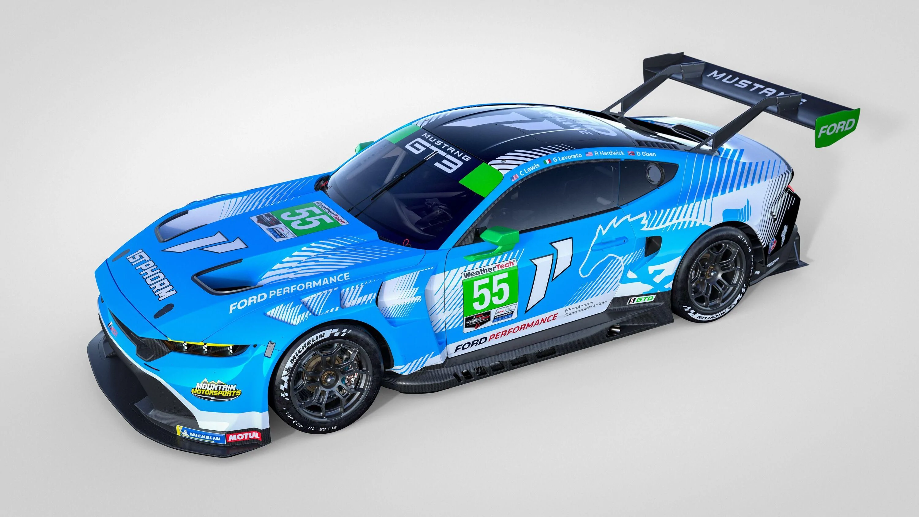Mustang GT3 Debuts New Livery for Proton Competition IMSA and WEC